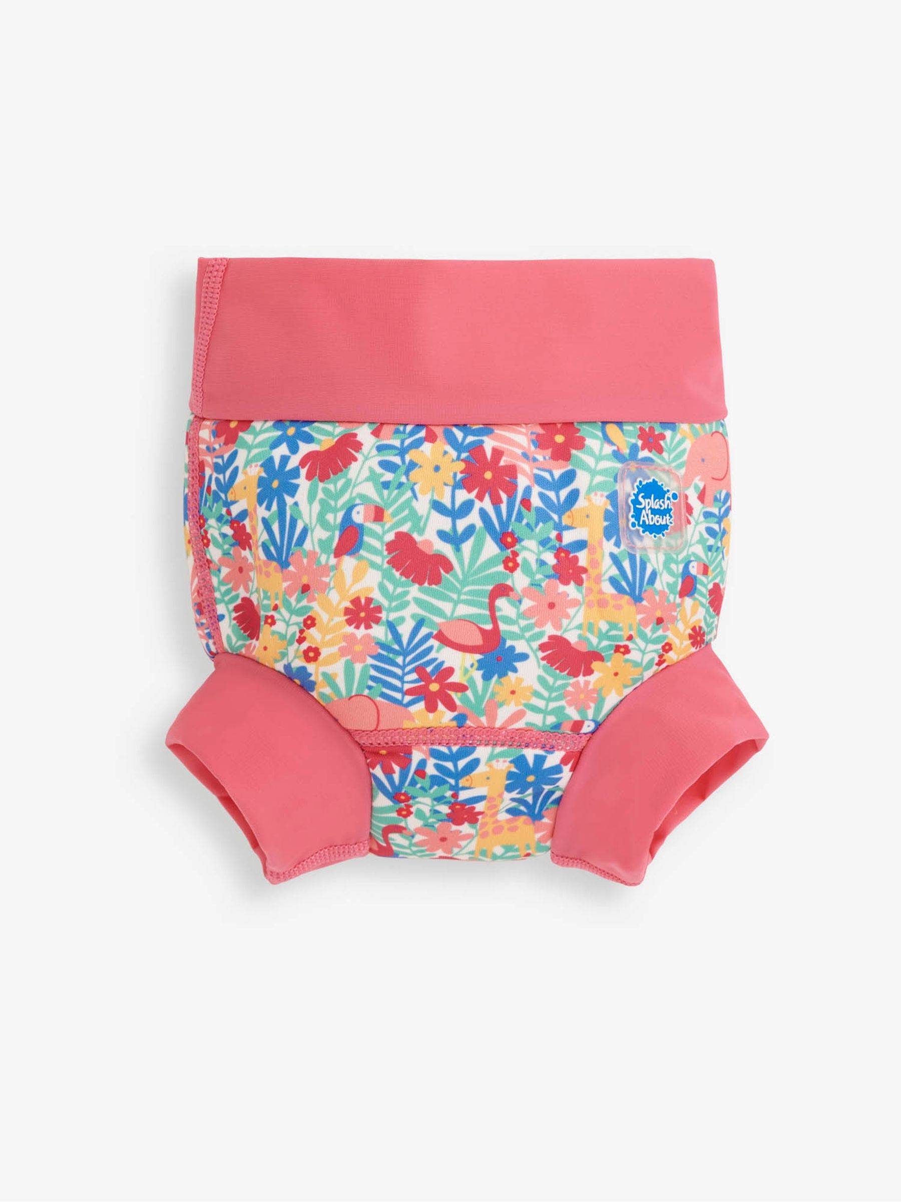 Pink Tropical Happy Nappy - Image 1 of 3