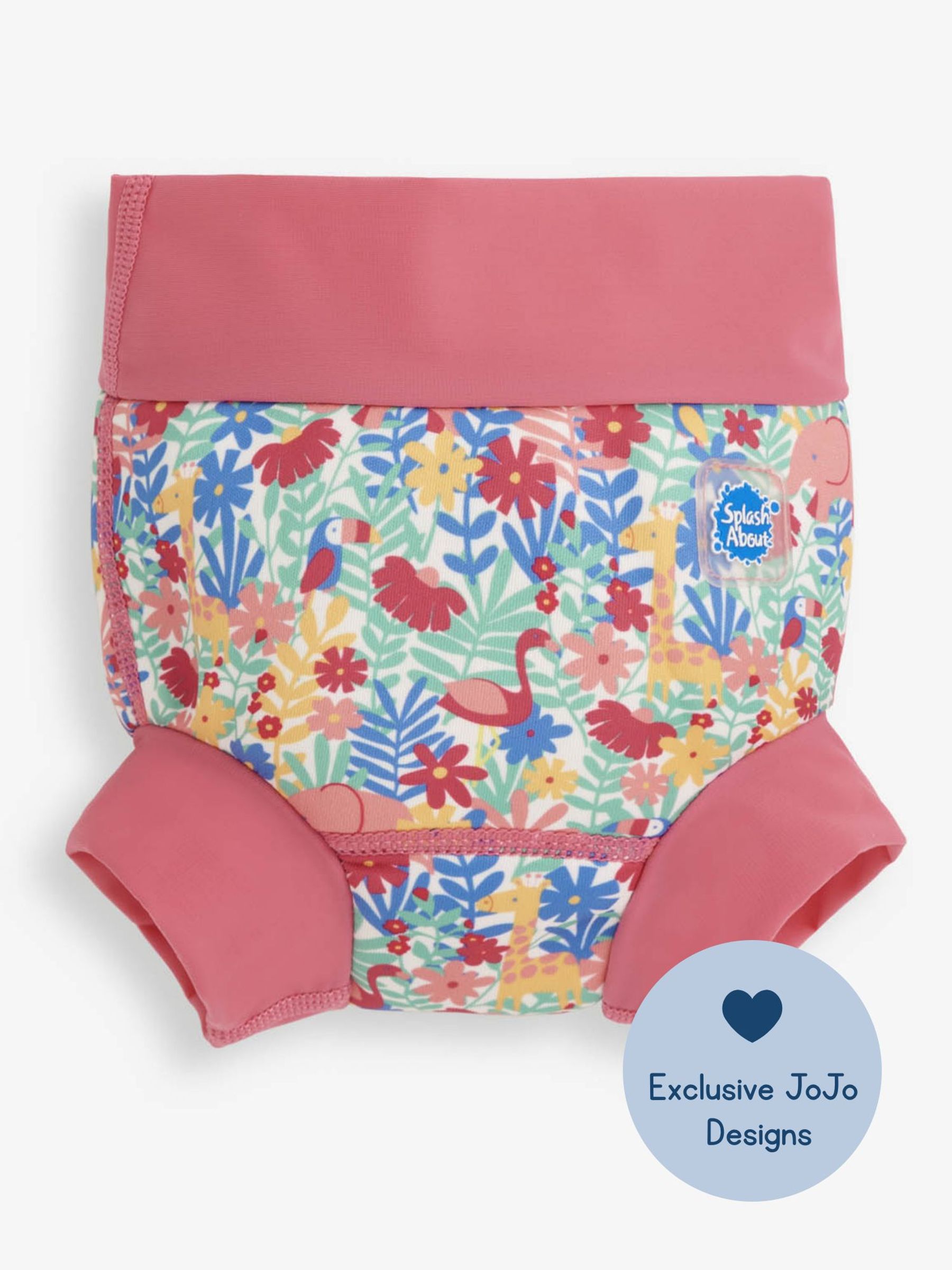 Pink Tropical Happy Nappy - Image 2 of 3