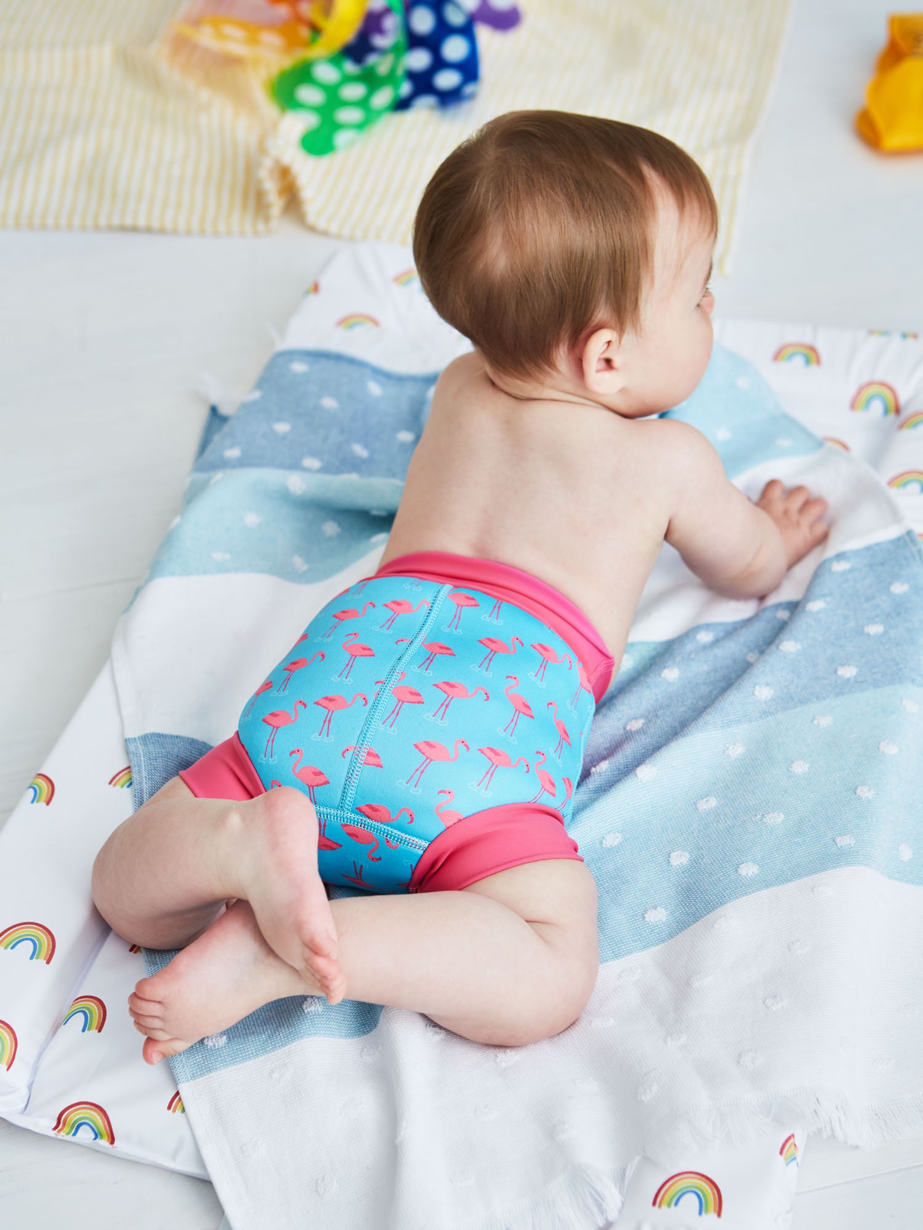 Pink Flamingo Happy Nappy - Image 4 of 4