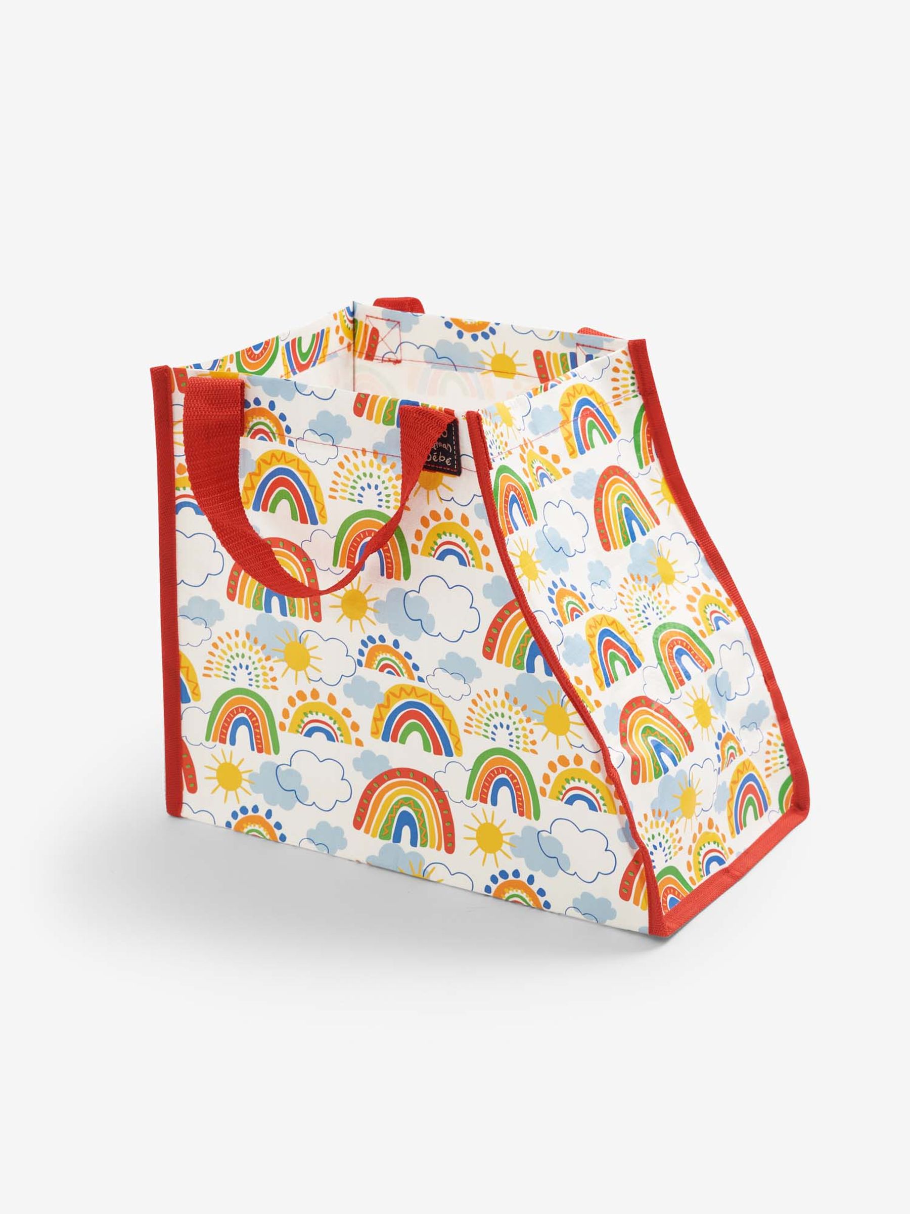 Rainbow Print Welly Boot Bag - Image 1 of 2