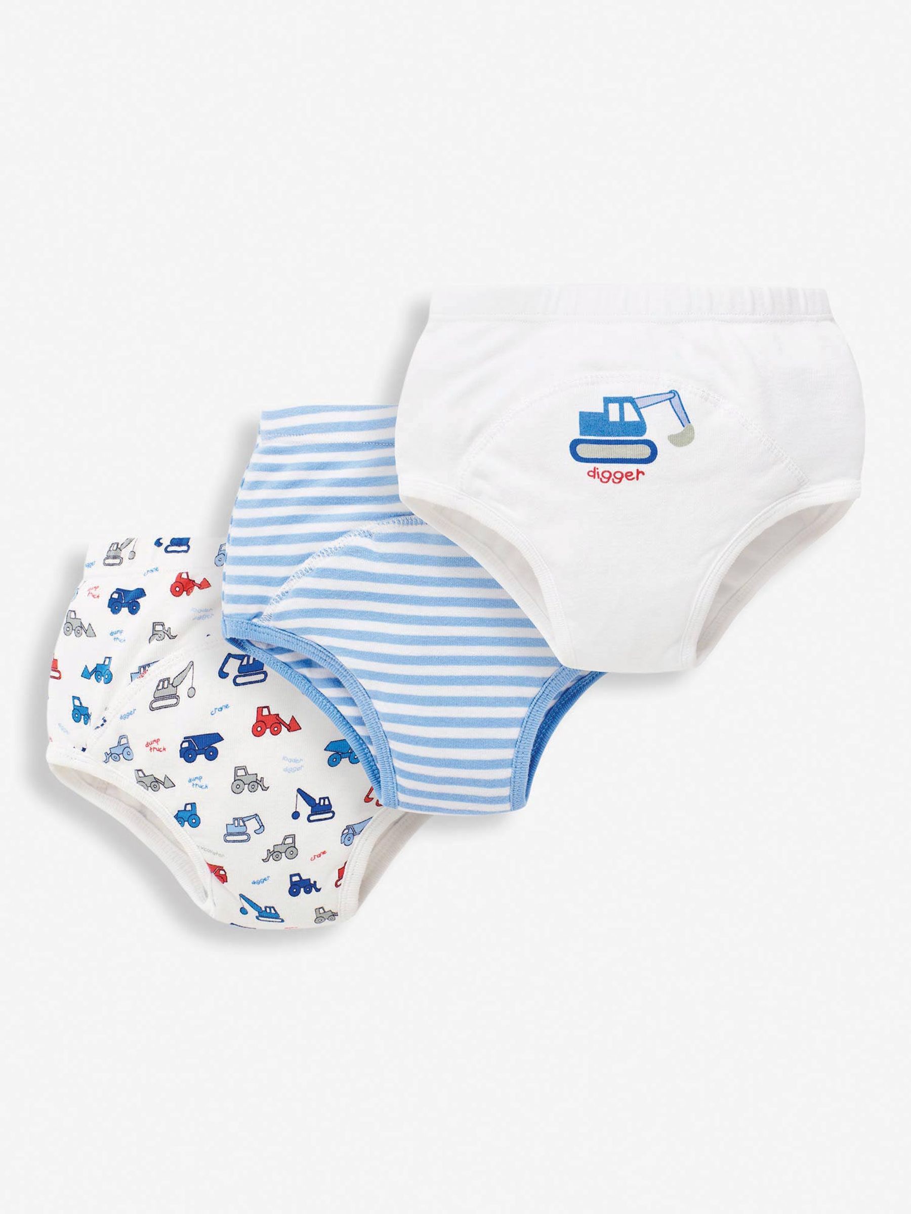 White 3-Pack Training Pants - Image 1 of 3