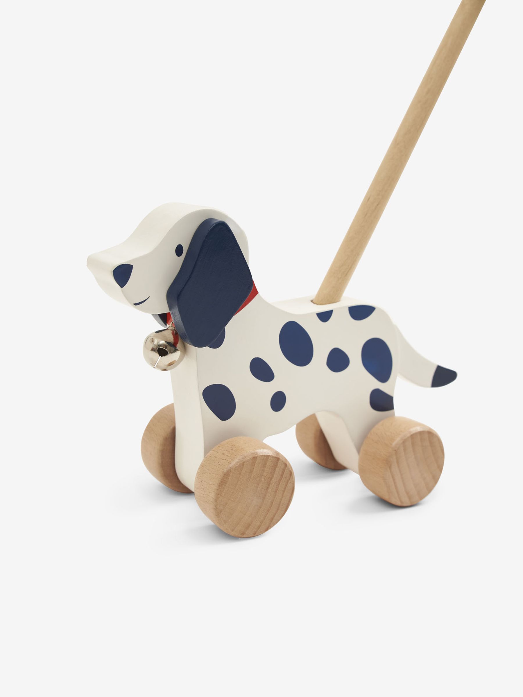 Dalmatian Wooden Push-Along Toy - Image 2 of 6