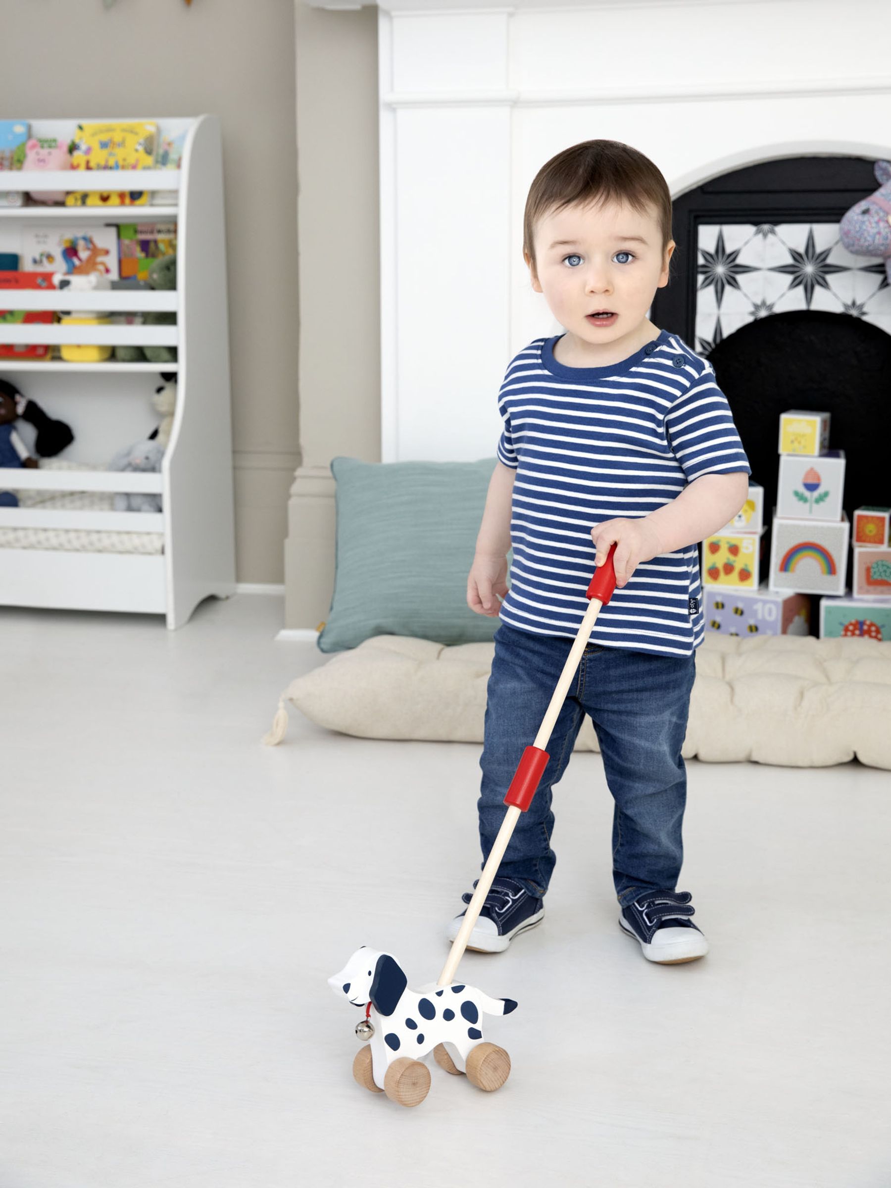 Dalmatian Wooden Push-Along Toy - Image 4 of 6