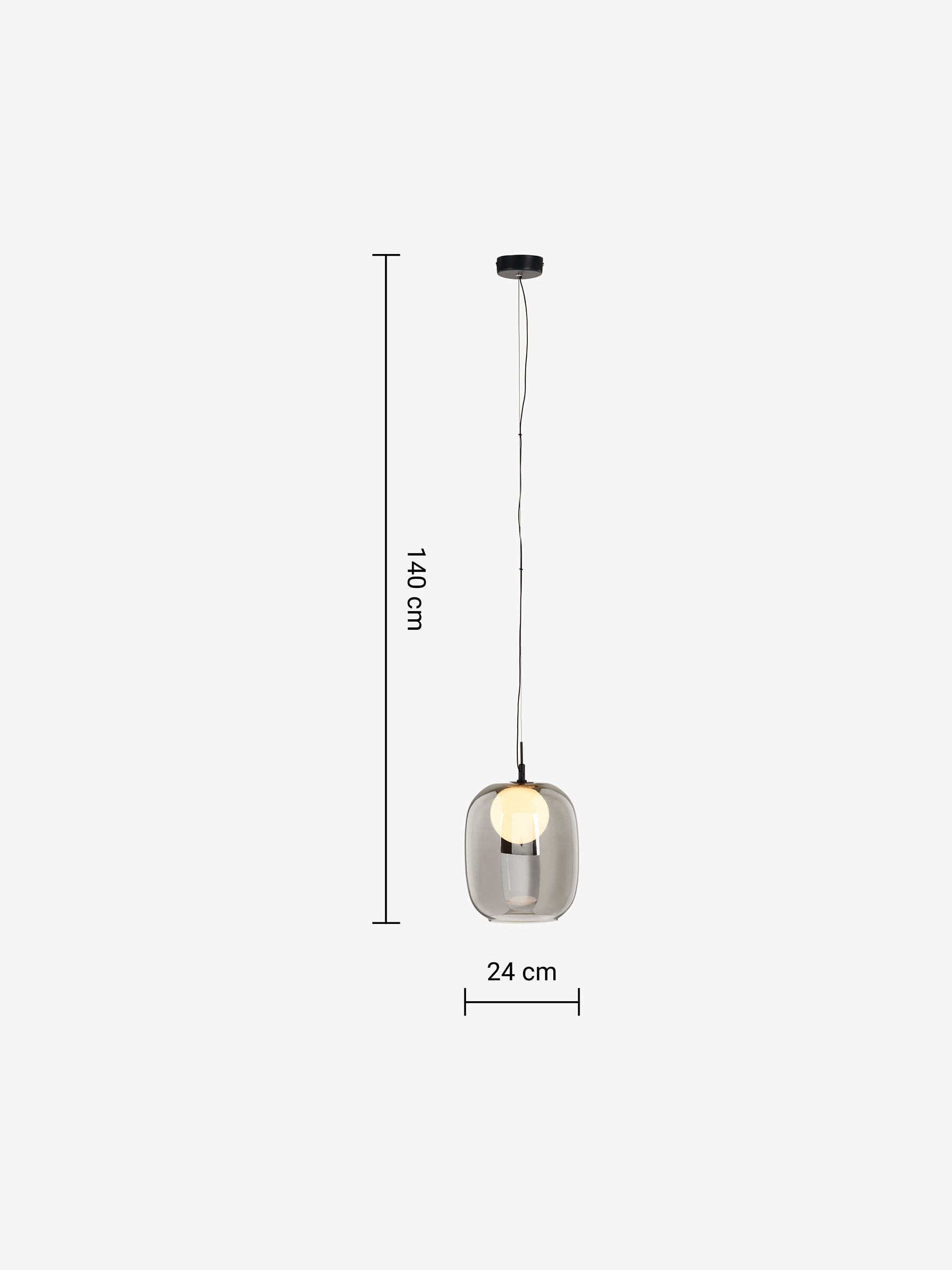 Single Pendant Masako Light in Champagne Gold - Image 3 of 3