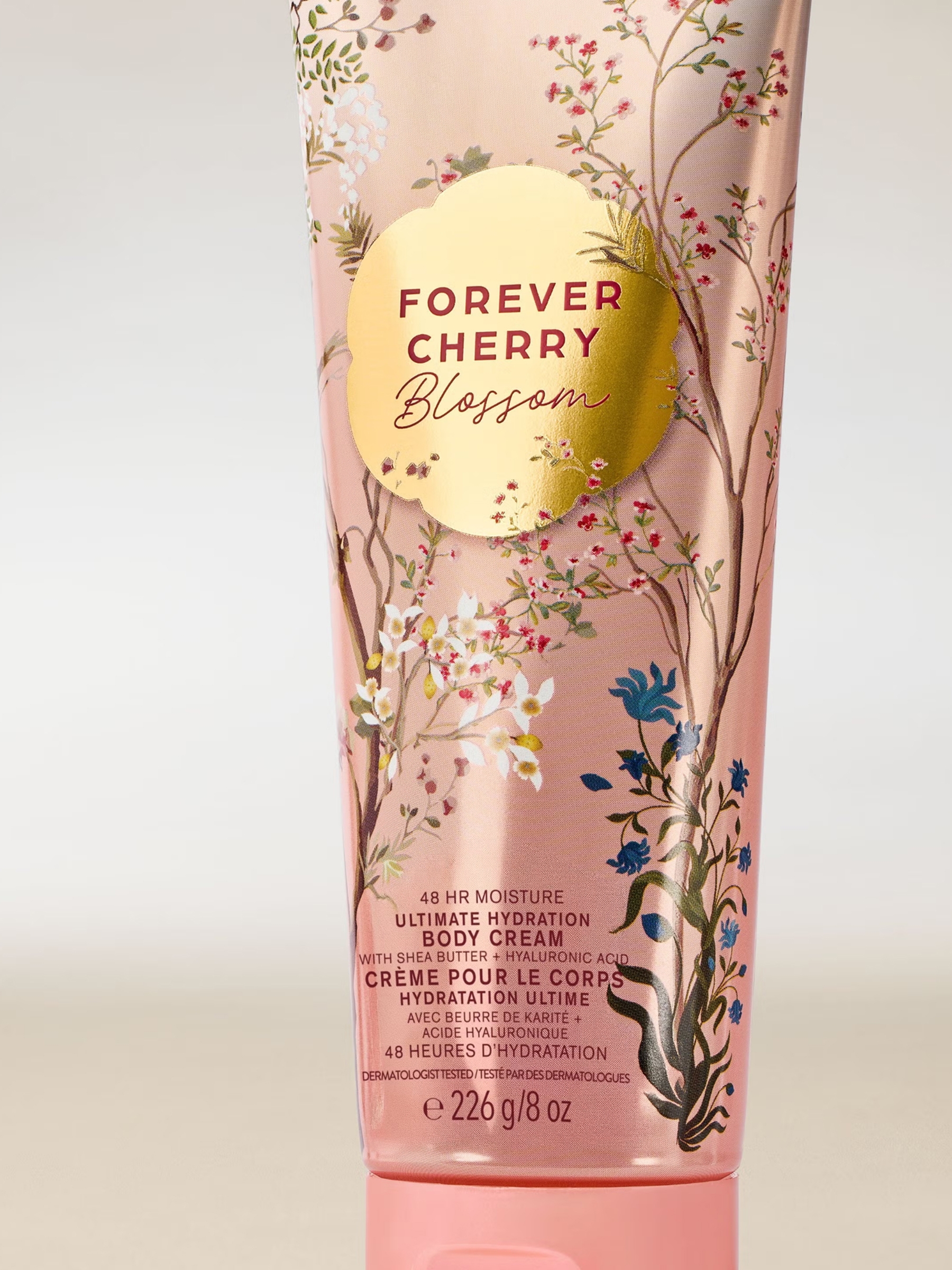 Forever Cherry Blossom Ultimate Hydration Body Cream 226g - Image 2 of 4 Forever Cherry Blossom Ultimate Hydration Body Cream 226g - Image 2 of 4