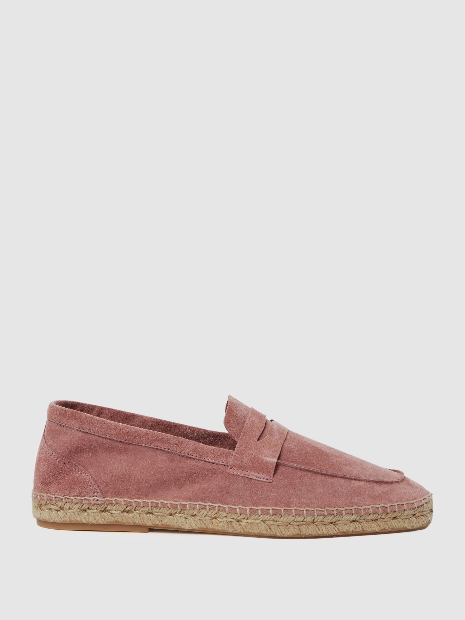 Suede Summer Shoes in Pink - Image 1 of 5