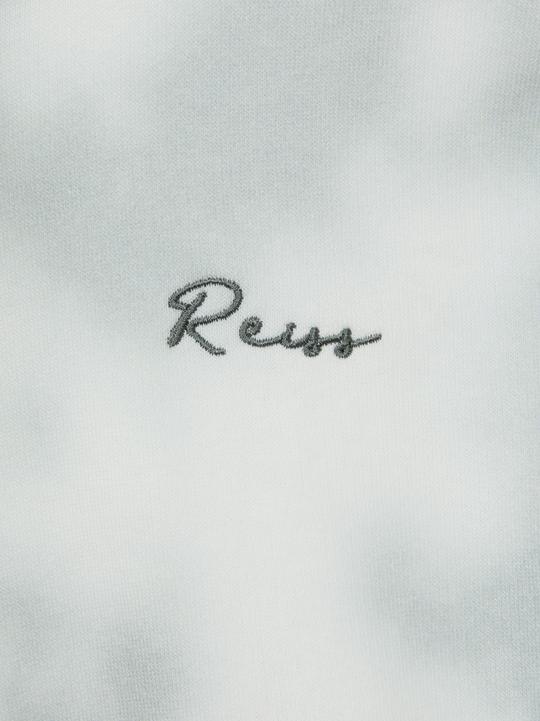 4-9 yrs Cotton Tie Dye Hoodie in Sage - Image 7 of 7