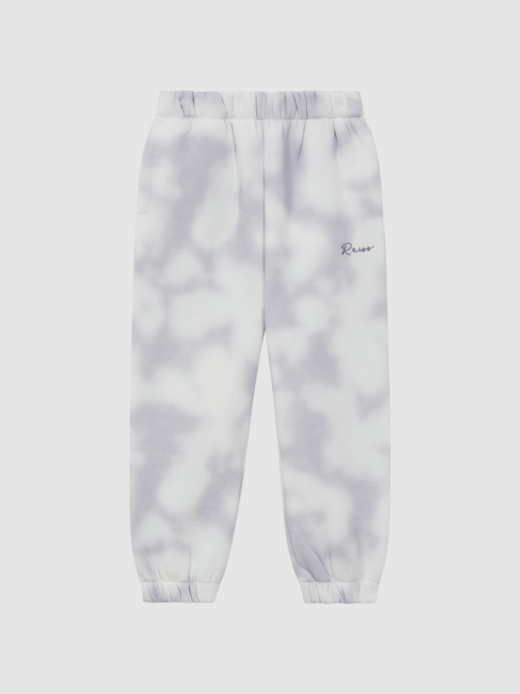 9-12 yrs Cotton Tie Dye Joggers in Blue - Image 2 of 6 9-12 yrs Cotton Tie Dye Joggers in Blue - Image 2 of 6