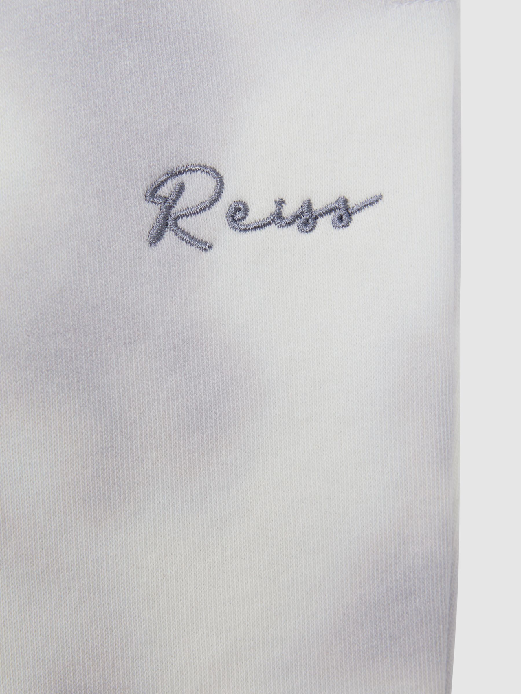 9-12 yrs Cotton Tie Dye Joggers in Blue - Image 6 of 6