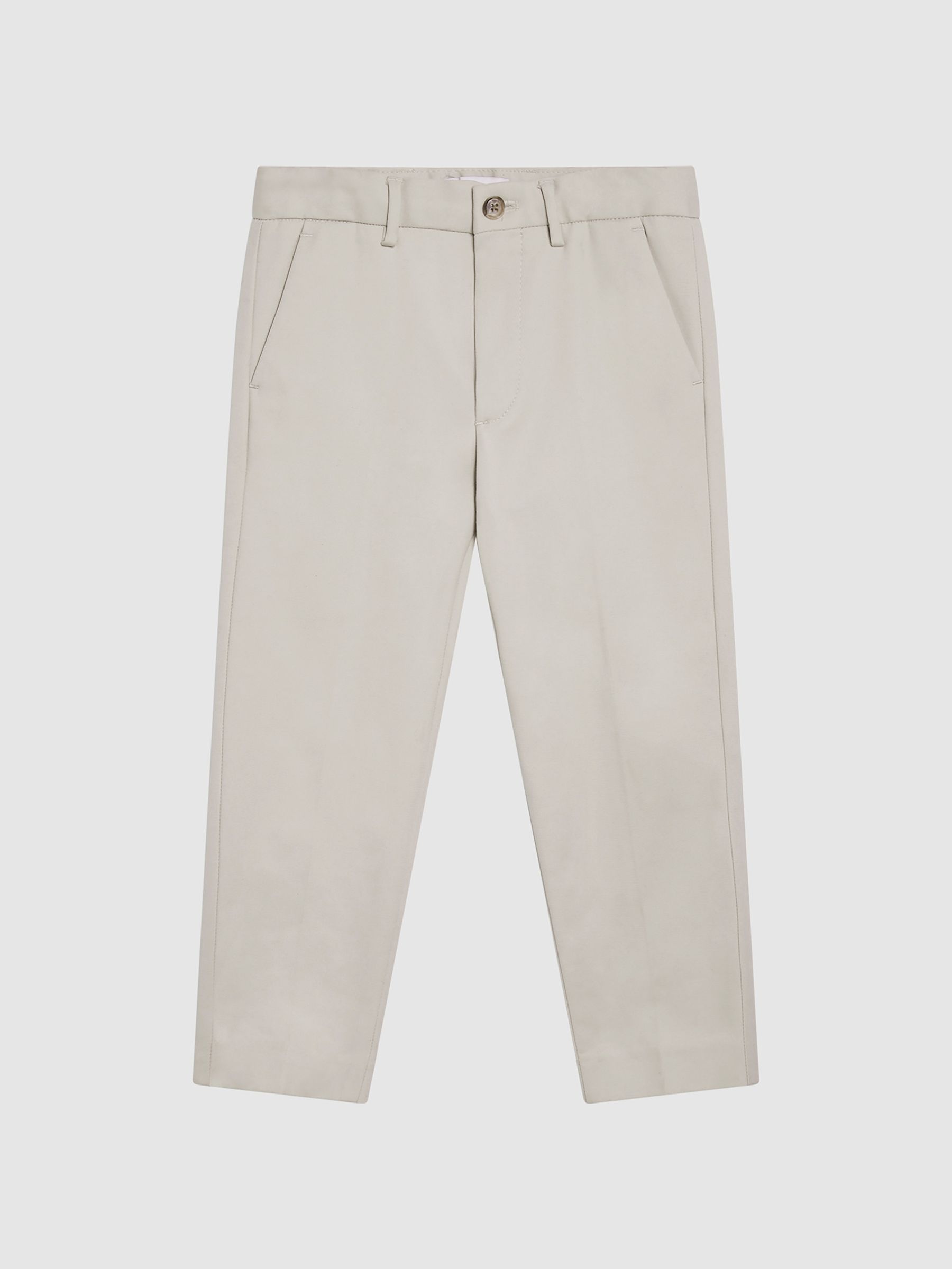 9-14 yrs Slim Fit Chinos in Stone - Image 2 of 8