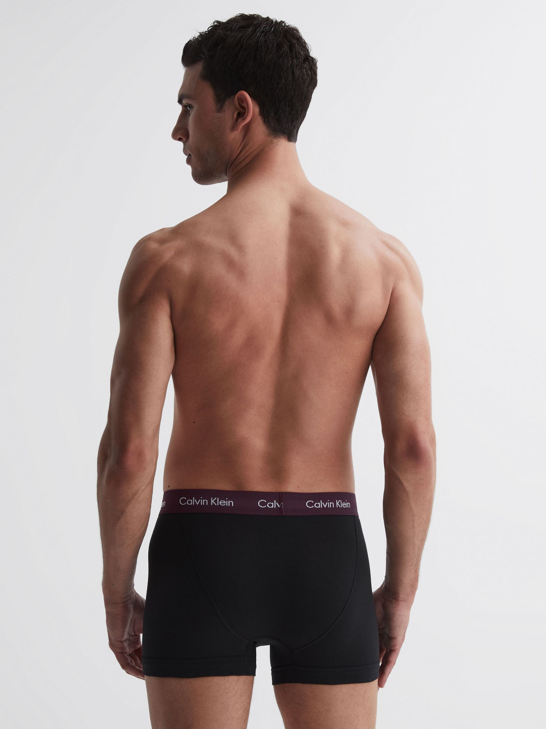 Underwear Trunks 3 Pack in Black Multi - Image 3 of 7