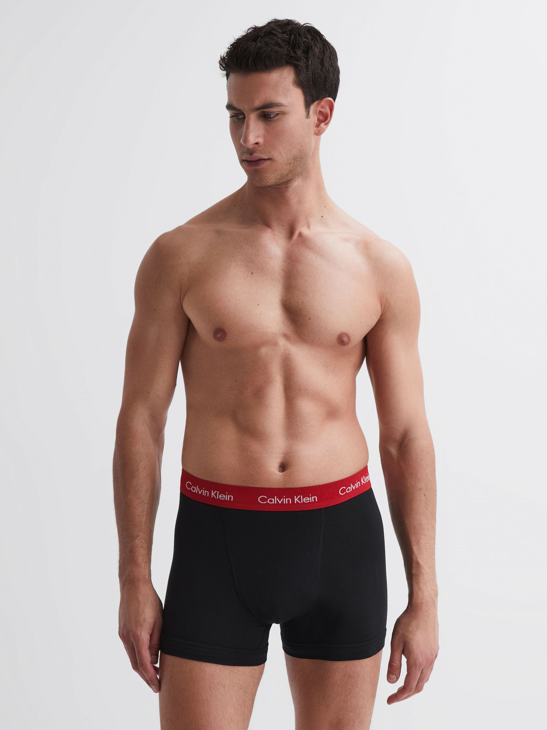 Underwear Trunks 3 Pack in Black Multi - Image 4 of 7