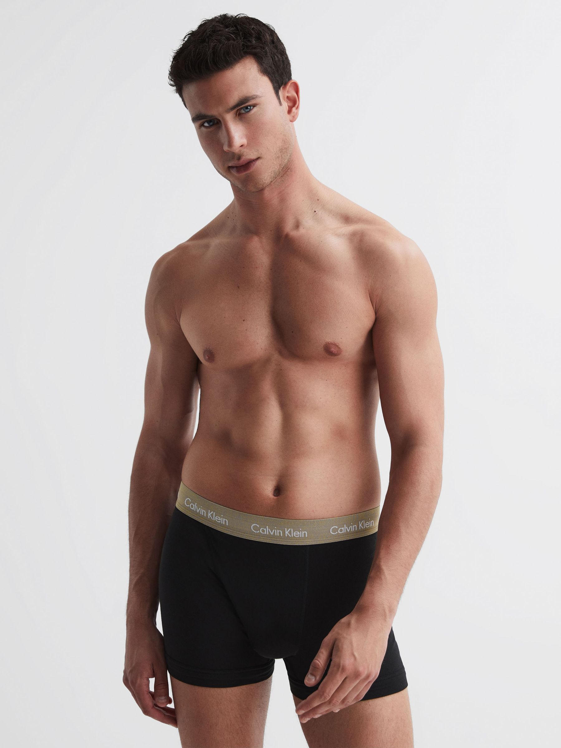 Underwear Trunks 3 Pack in Black Multi - Image 6 of 7