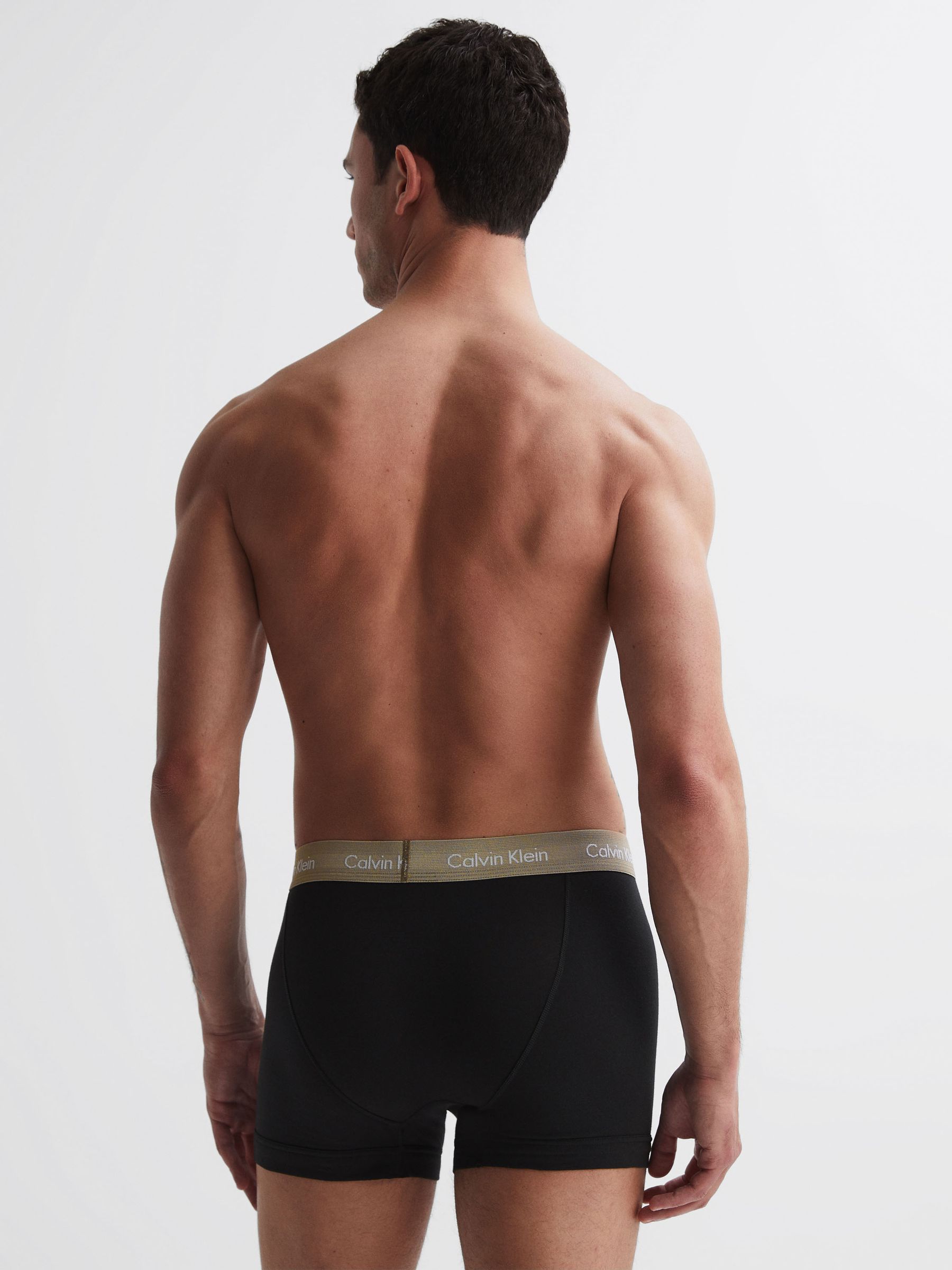 Underwear Trunks 3 Pack in Black Multi - Image 7 of 7