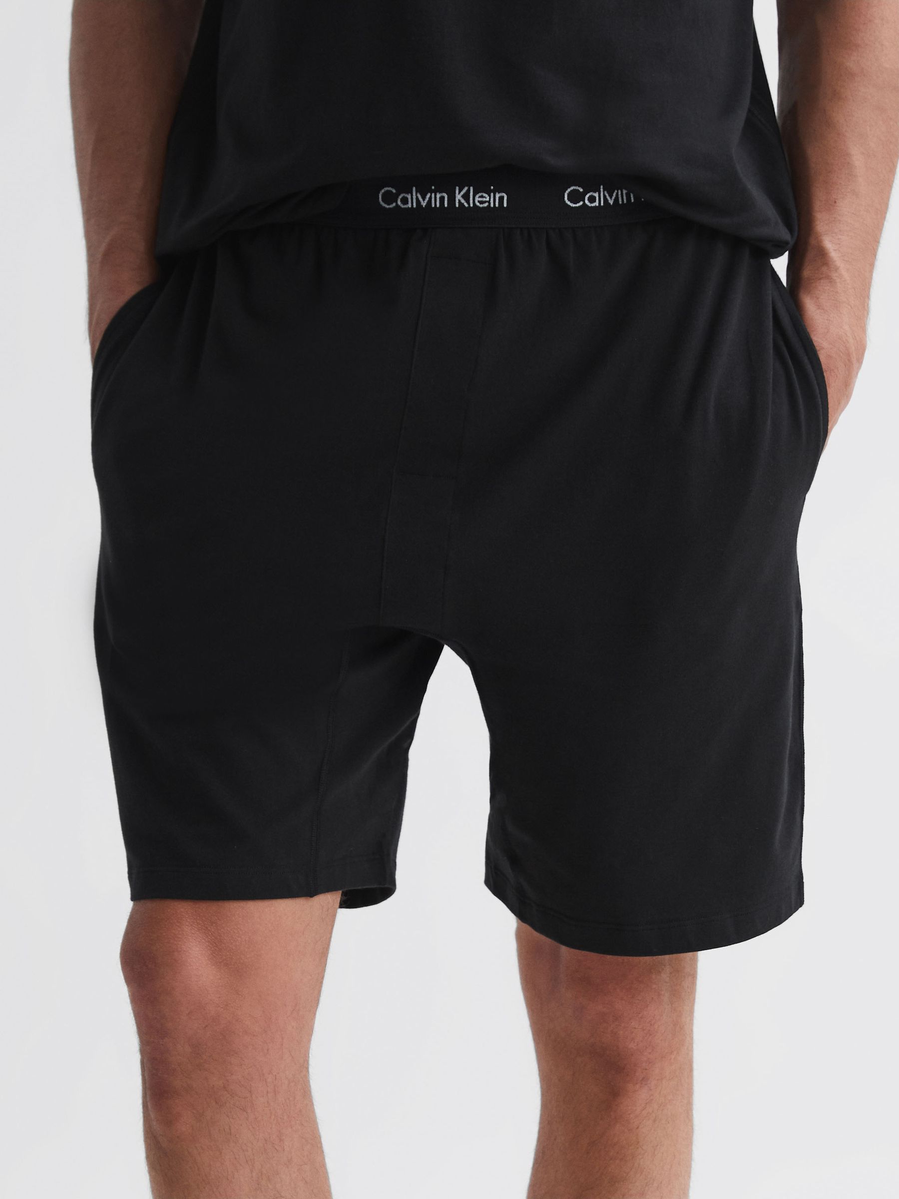 Underwear Shorts and T-Shirt Set in Black - Image 4 of 5