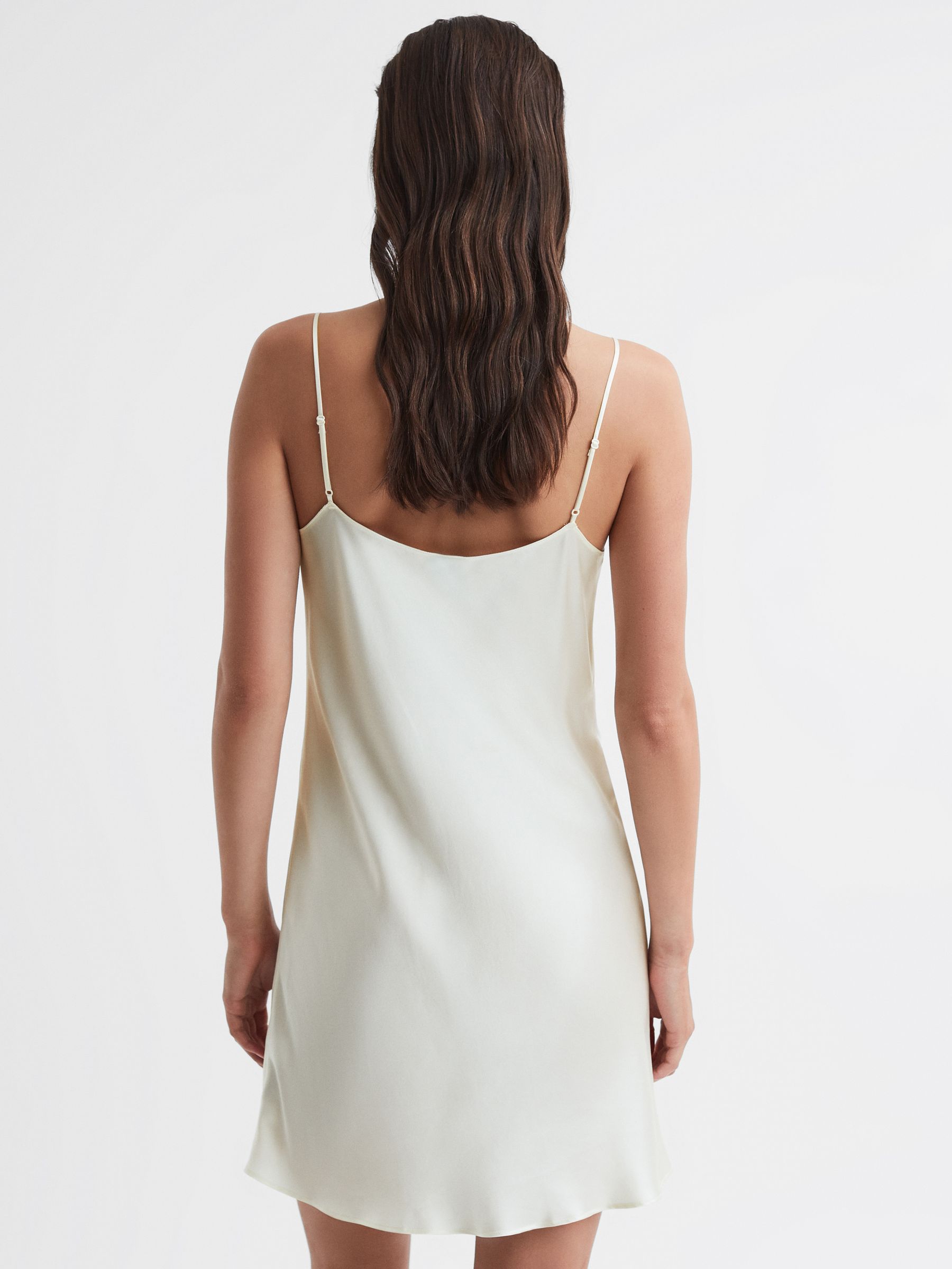 Underwear Silk Night Dress in Natural - Image 5 of 5