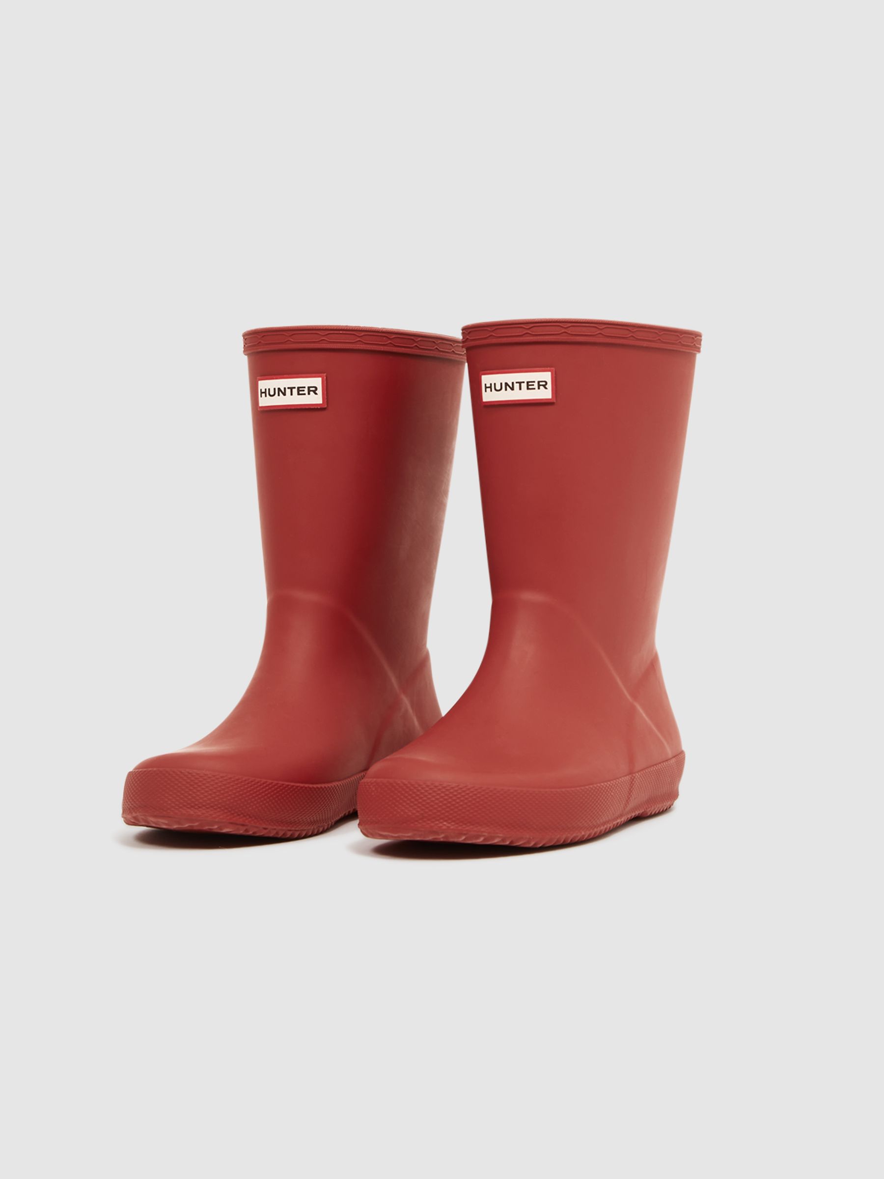 Hunter Little Kids First Classic Rain Boots in Red - Image 7 of 9
