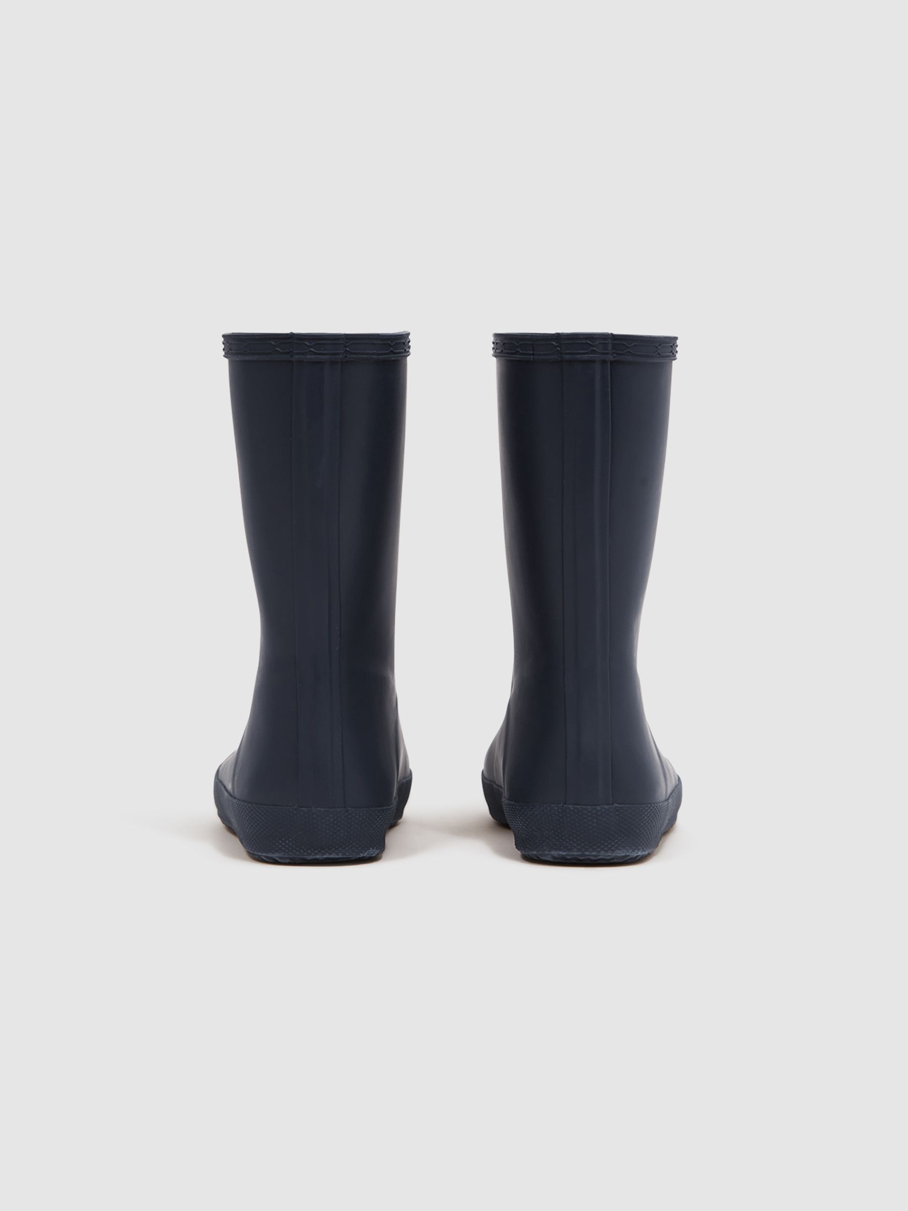 Hunter Little Kids First Classic Rain Boots in Navy - Image 7 of 8