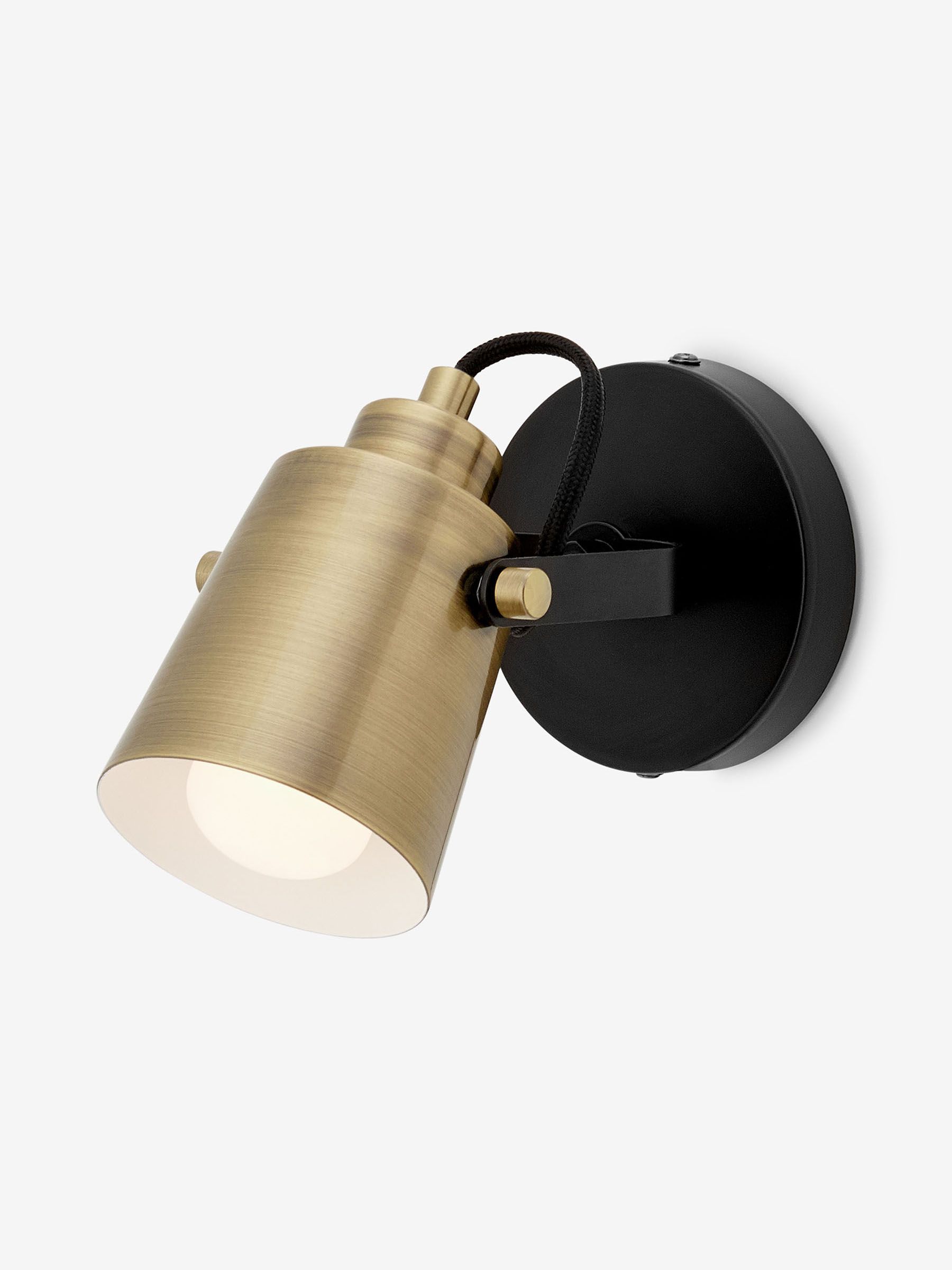 Seppo Spot Wall Light in Brass - Image 2 of 3