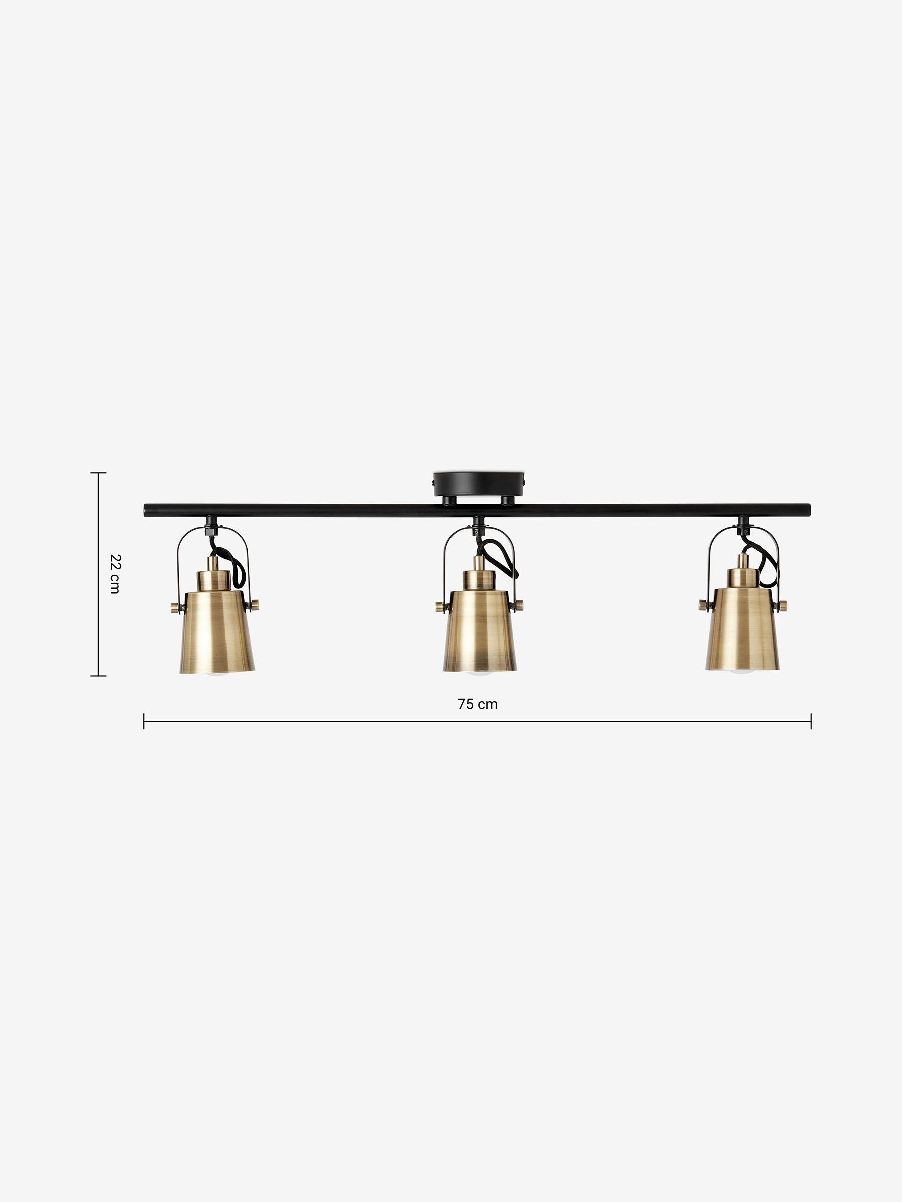 Seppo Ceiling Light in Brass - Image 4 of 4
