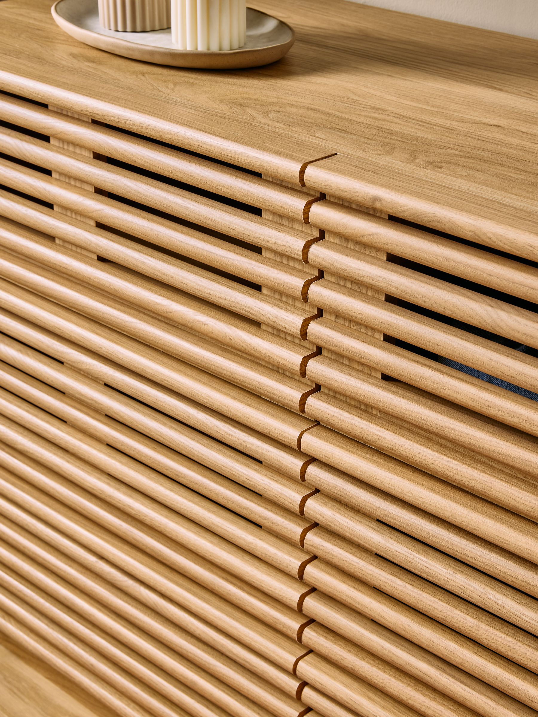 Tulma Wide 6 Drawer Chest of Drawers in Dark Oak Effect - Image 2 of 5