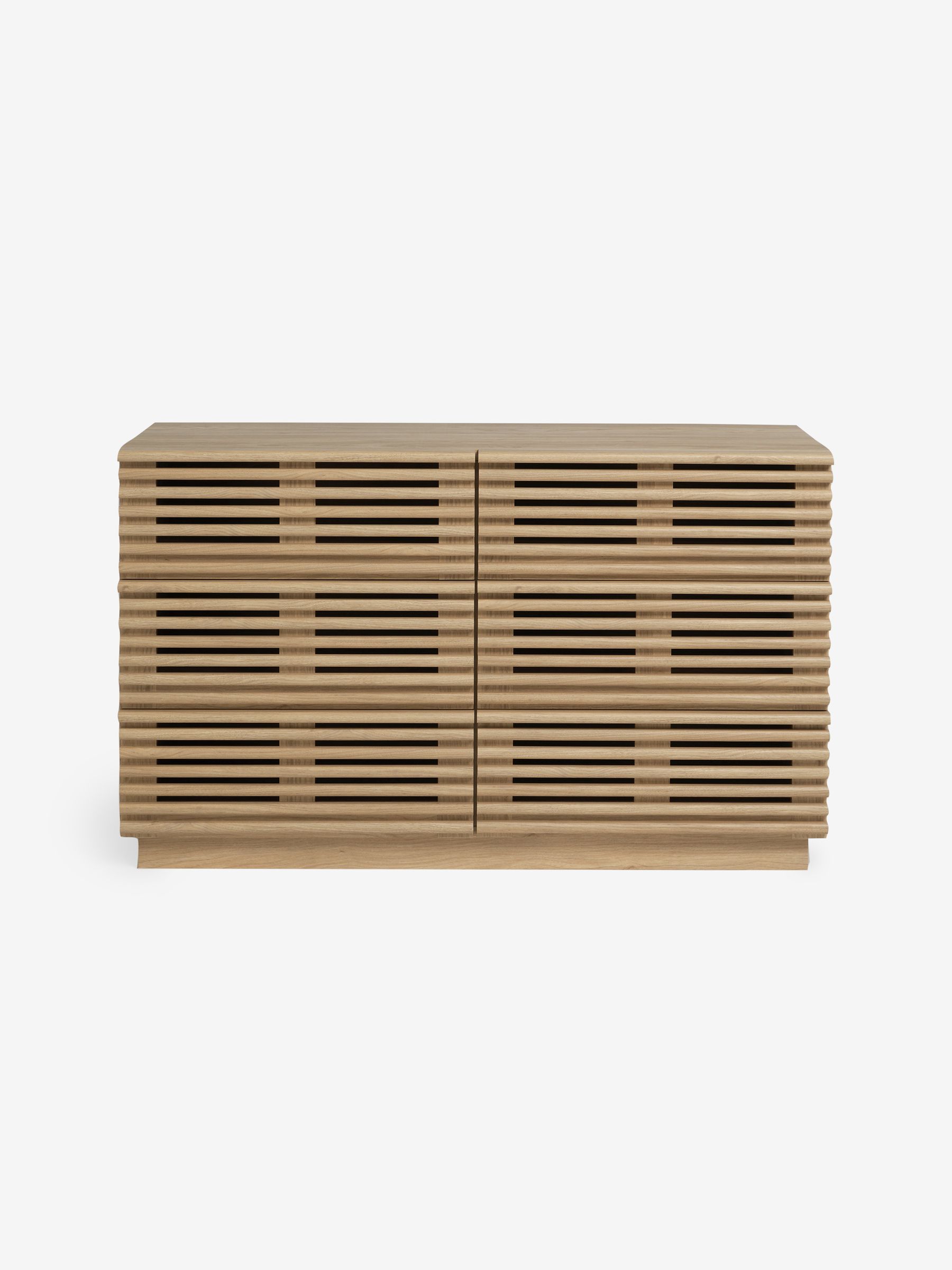 Tulma Wide 6 Drawer Chest of Drawers in Dark Oak Effect - Image 5 of 5