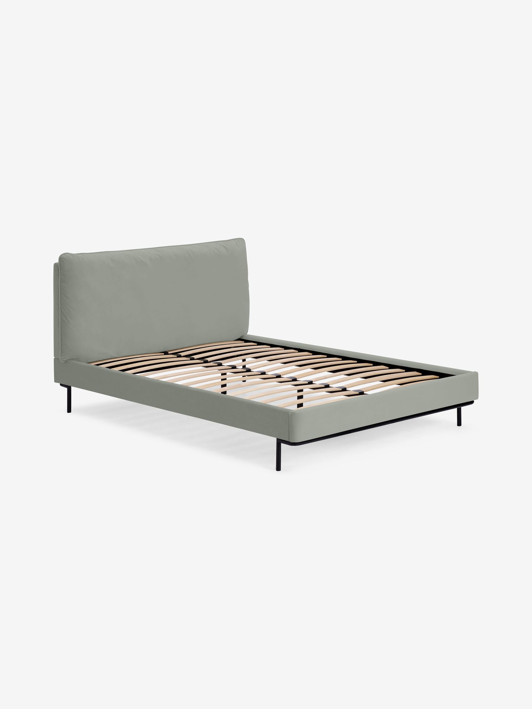 Harlow Bed Frame in Sage Green - Image 1 of 3