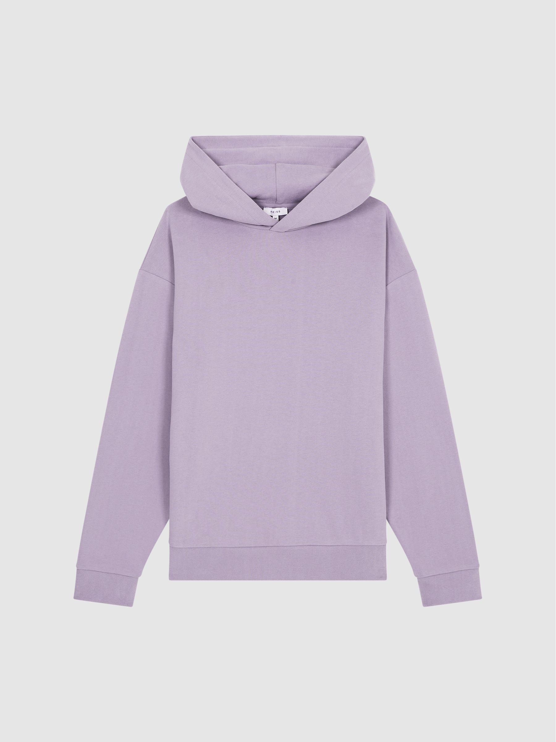 Garment Dye Hoodie in Lilac - Image 2 of 5