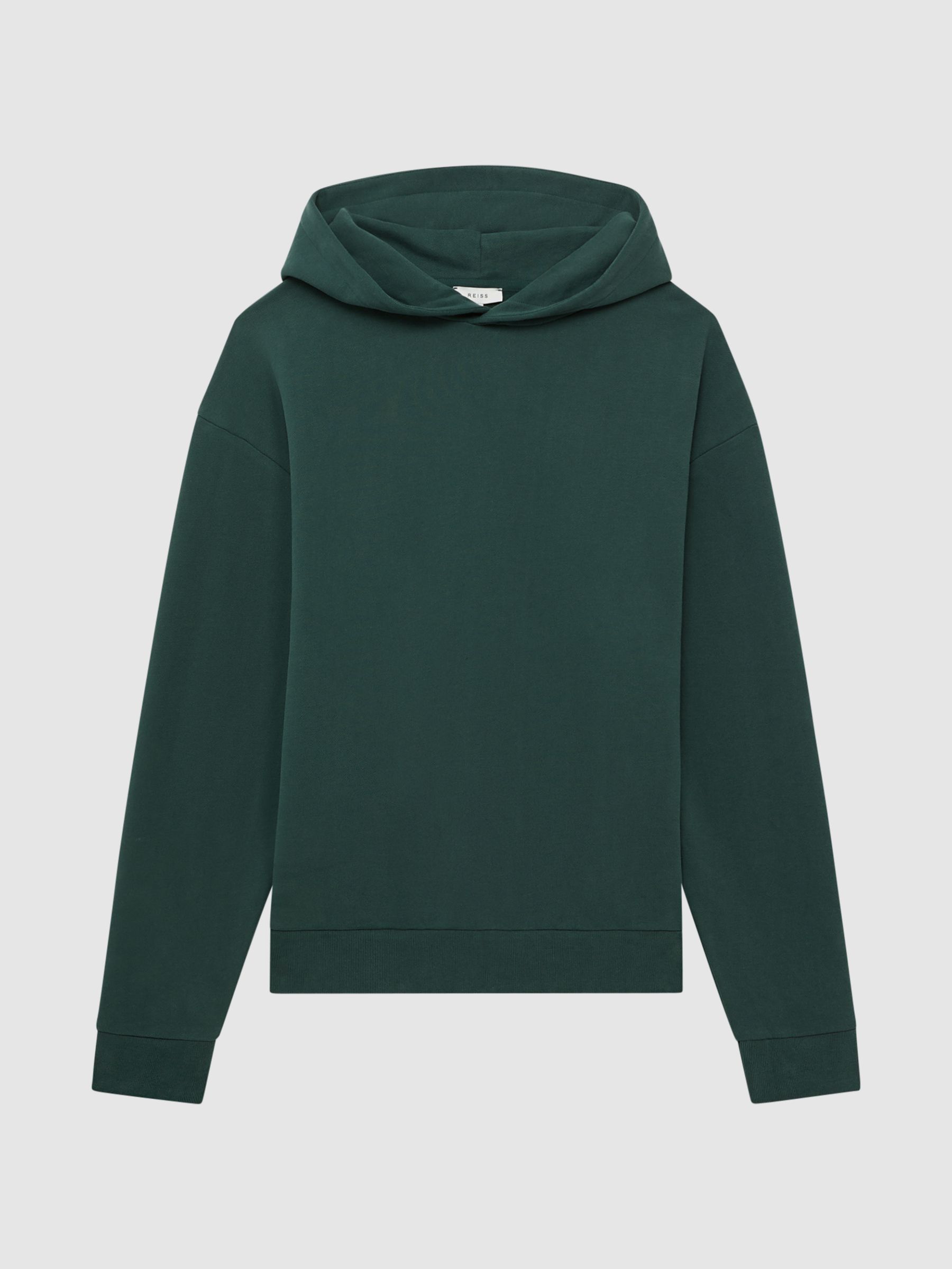 Garment Dye Hoodie in Midnight Green - Image 2 of 7