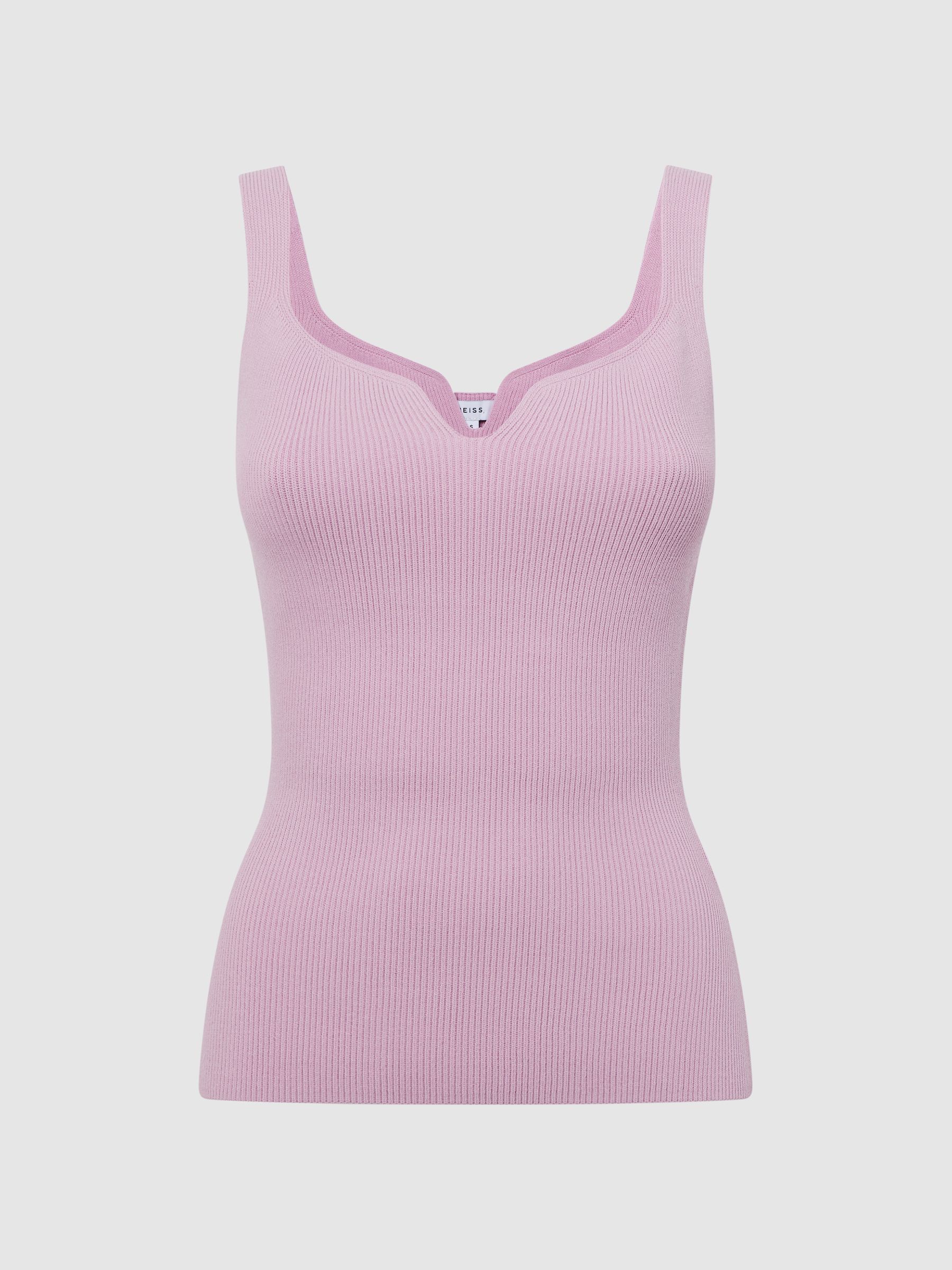Sweetheart Neck Top in Purple - Image 2 of 6
