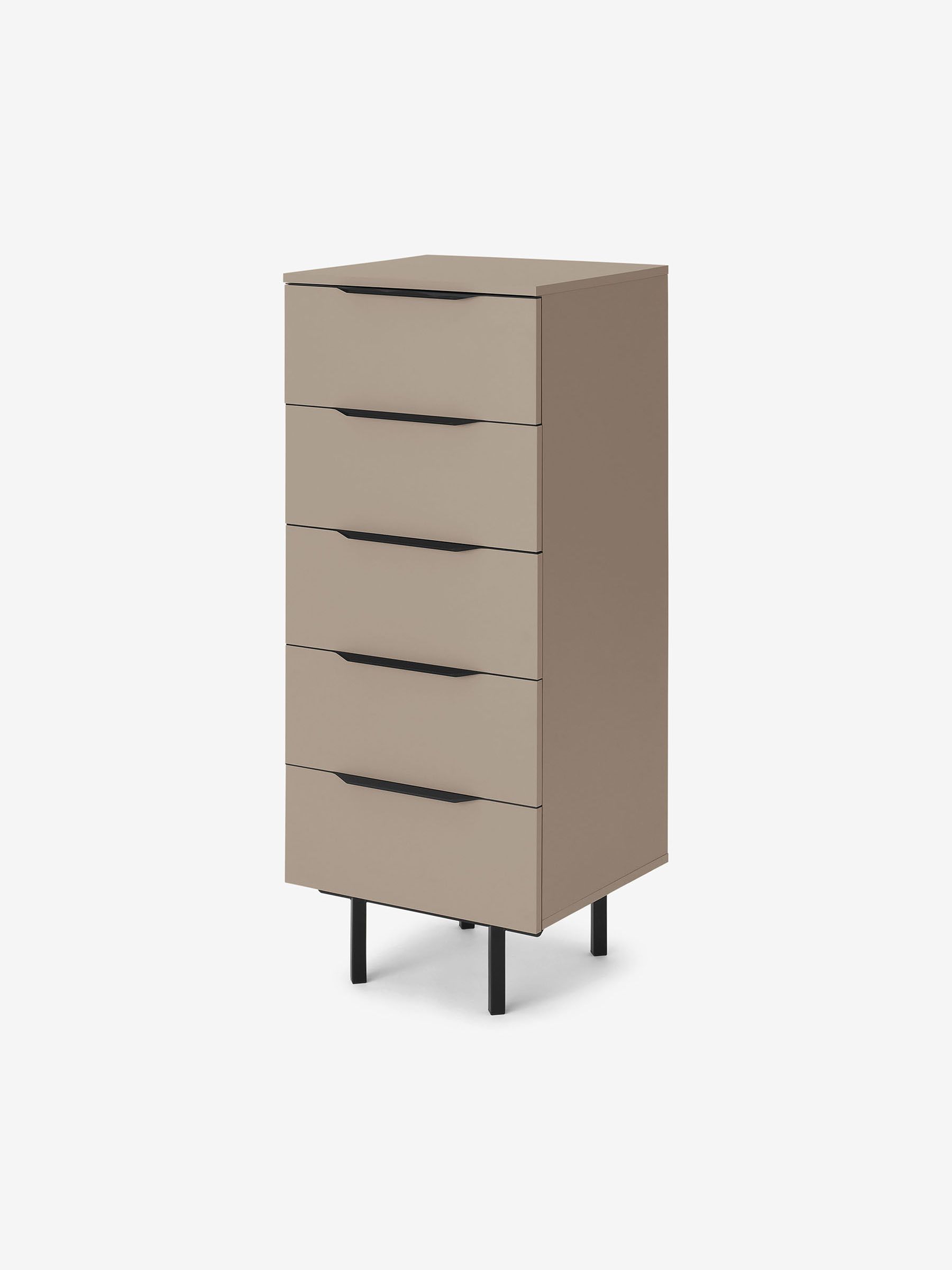 Damien Tall Chest of Drawers in Natural - Image 1 of 3