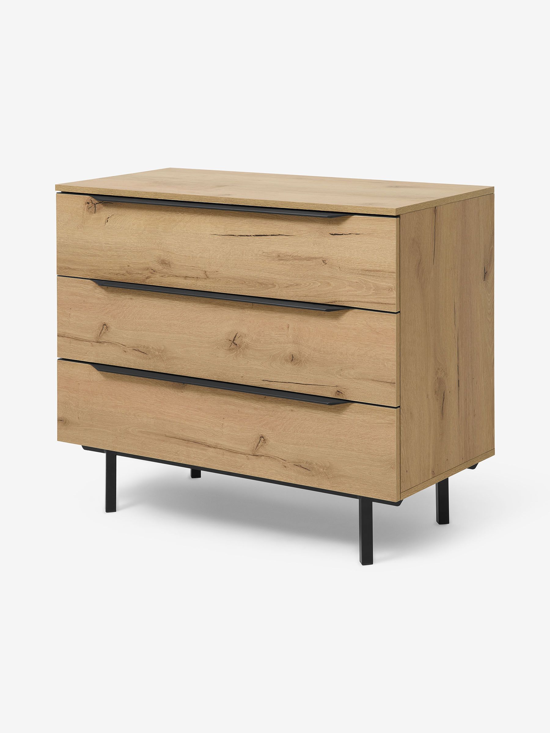 Damien Chest Of Drawers in Oak - Image 1 of 2