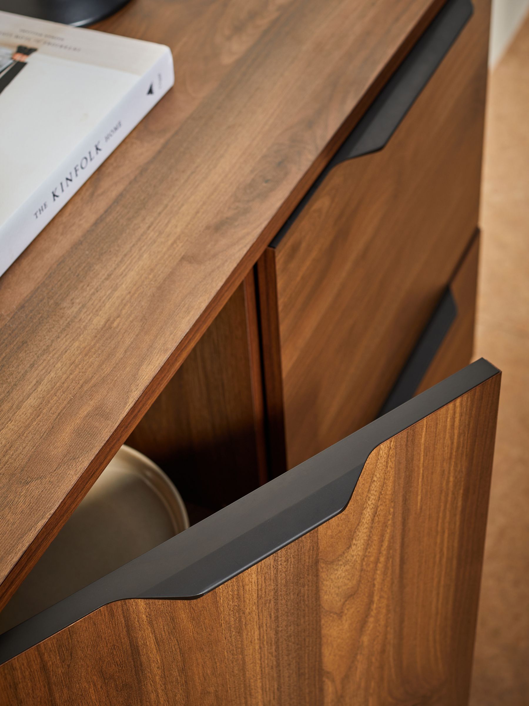Damien Highboard in Walnut Effect - Image 2 of 5