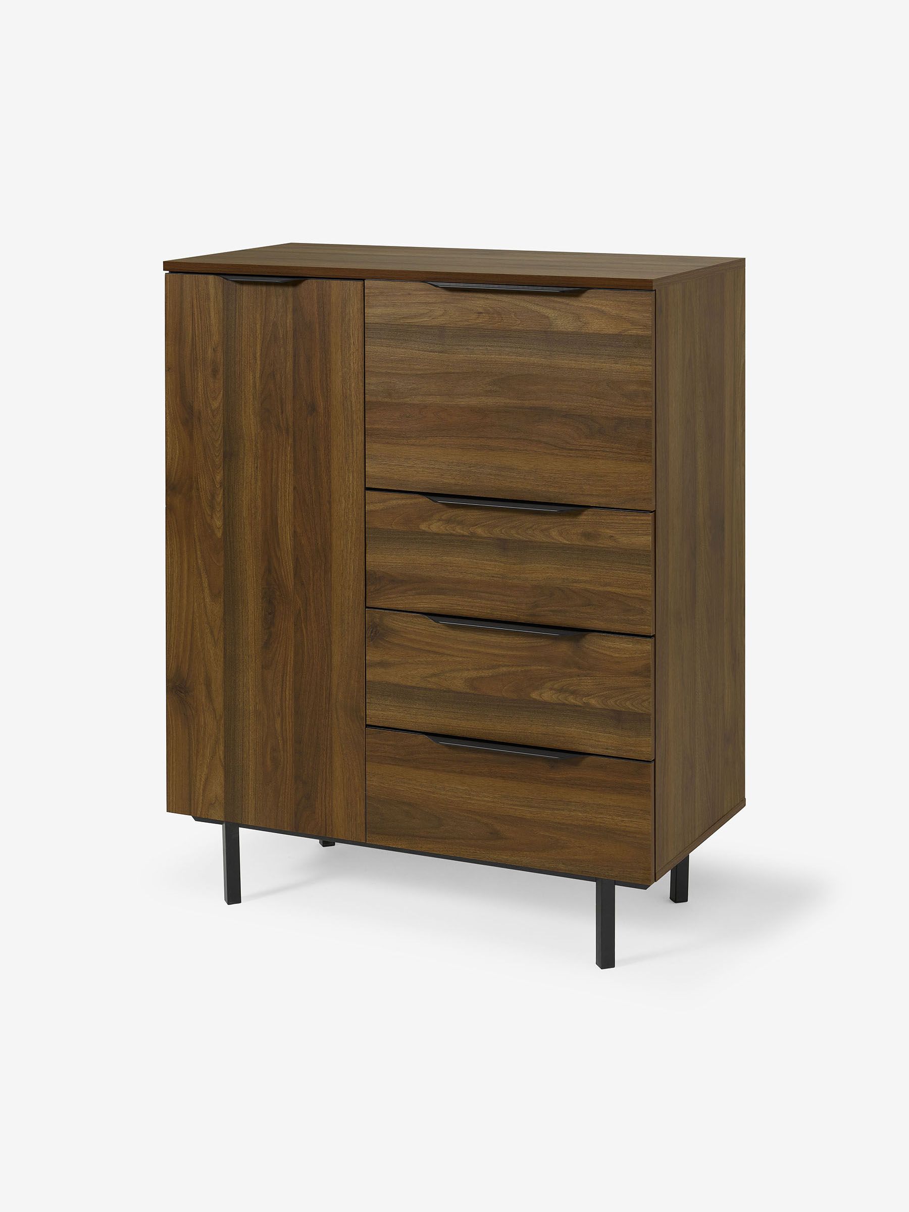 Damien Highboard in Walnut Effect - Image 4 of 5