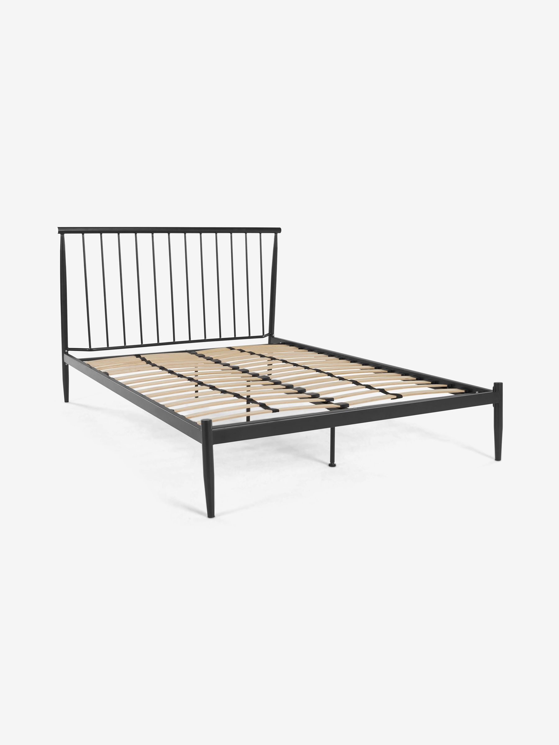 Penn Metal Bed Frame in Black - Image 2 of 4