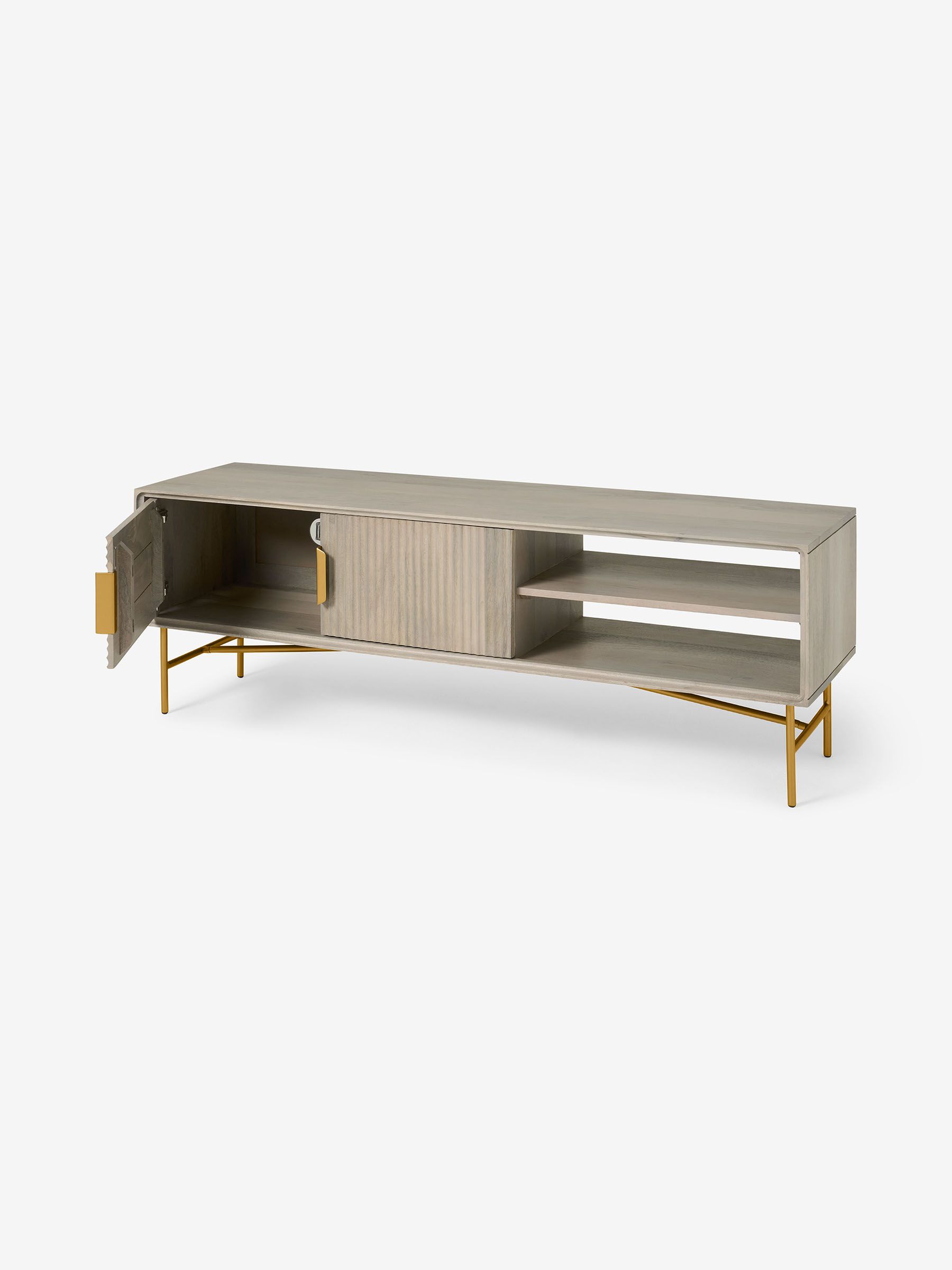 Haines TV Unit in Grey - Image 2 of 3
