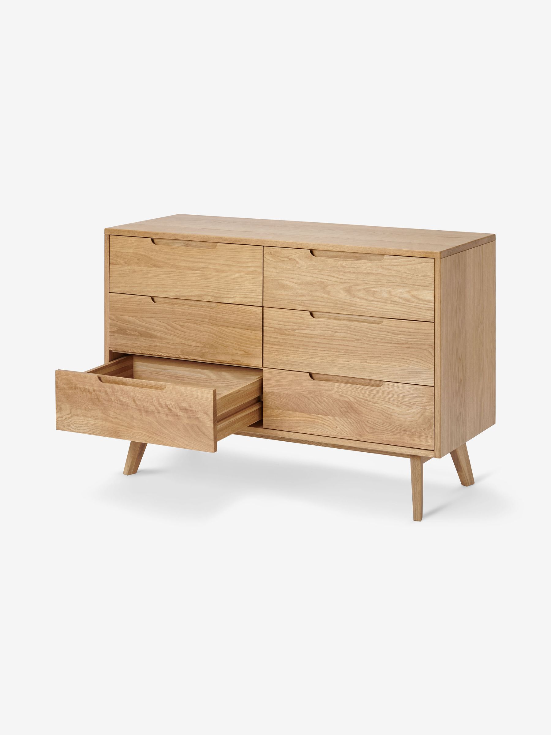 Jenson Chest of Drawers in Oak - Image 3 of 4