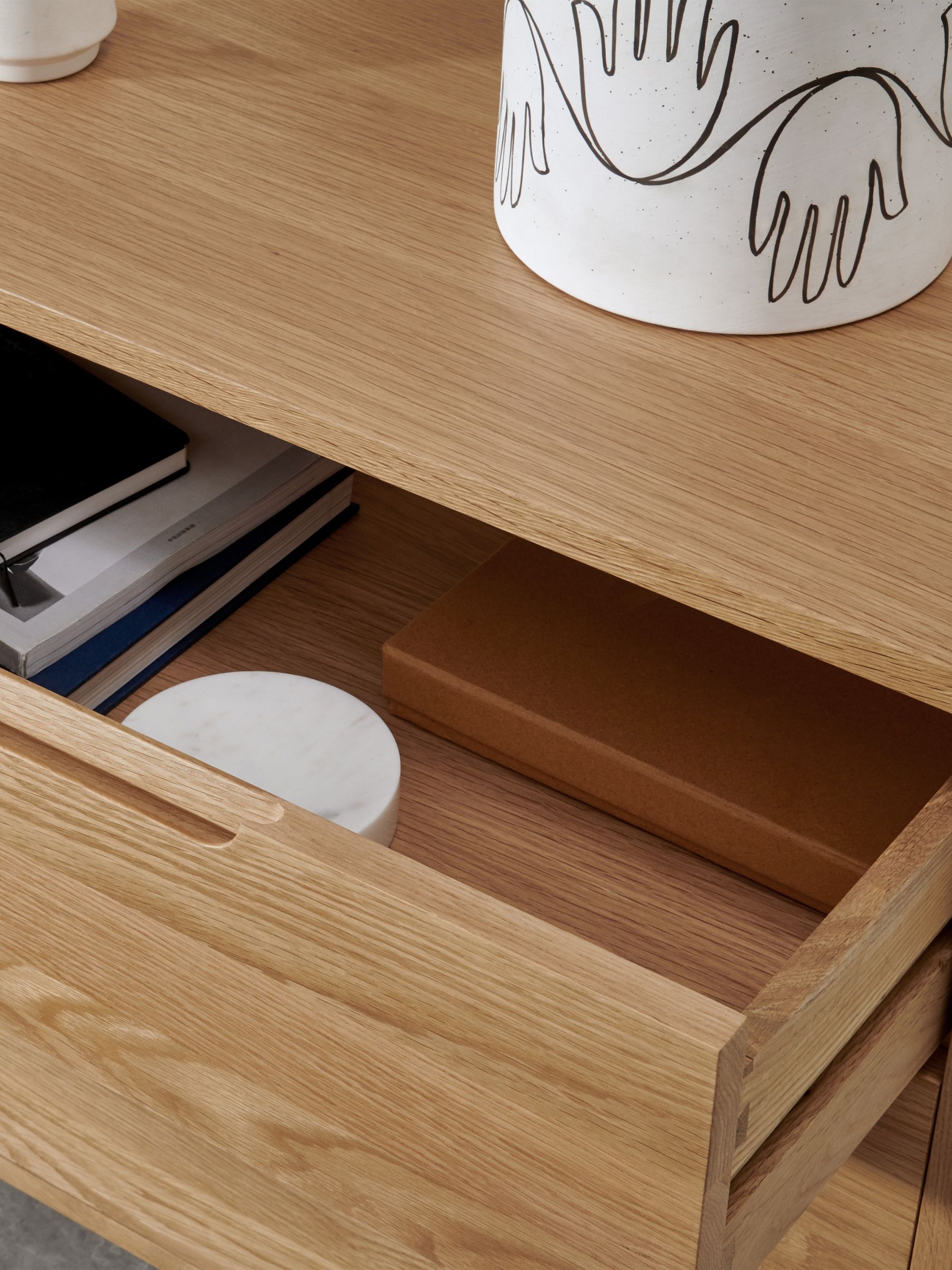 Jenson Compact Sideboard in Oak - Image 3 of 8