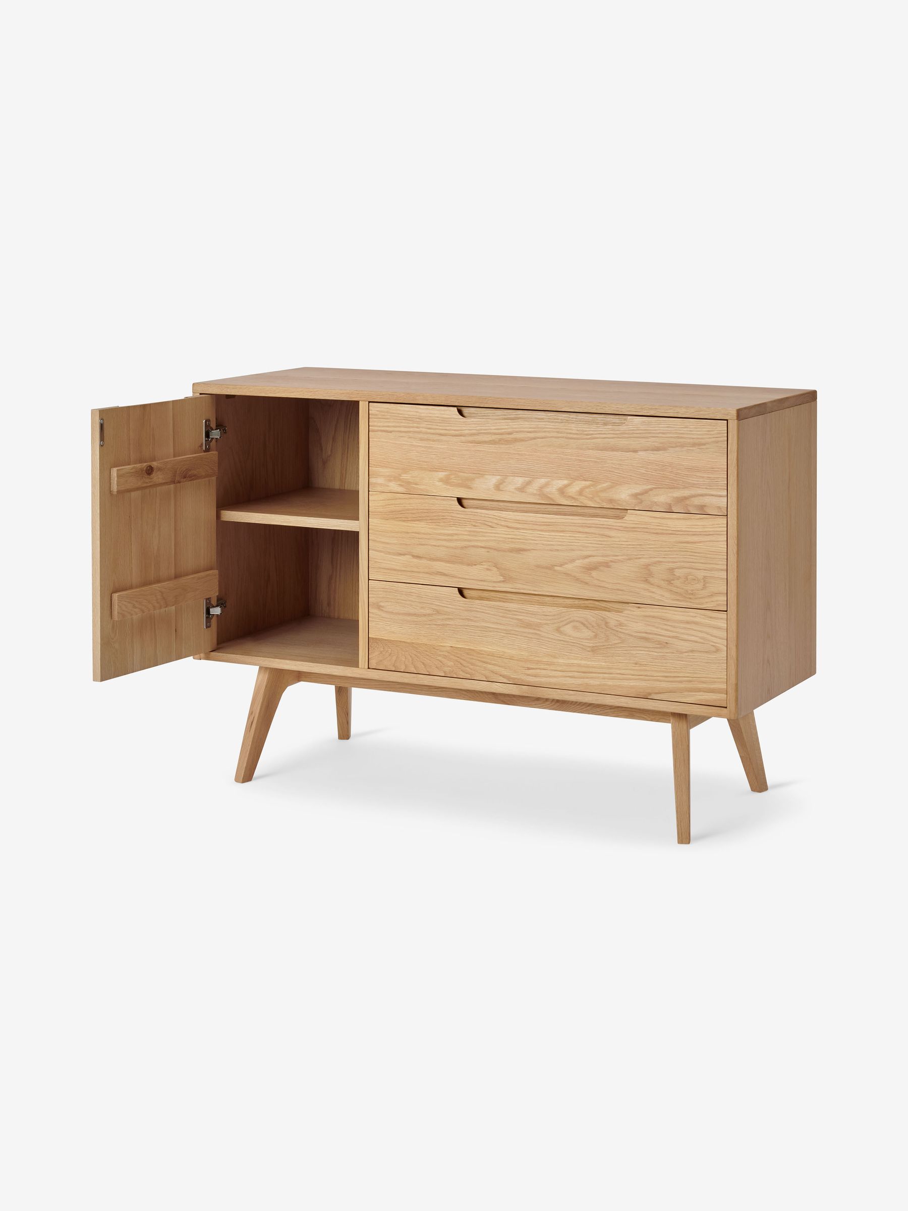 Jenson Compact Sideboard in Oak - Image 4 of 8
