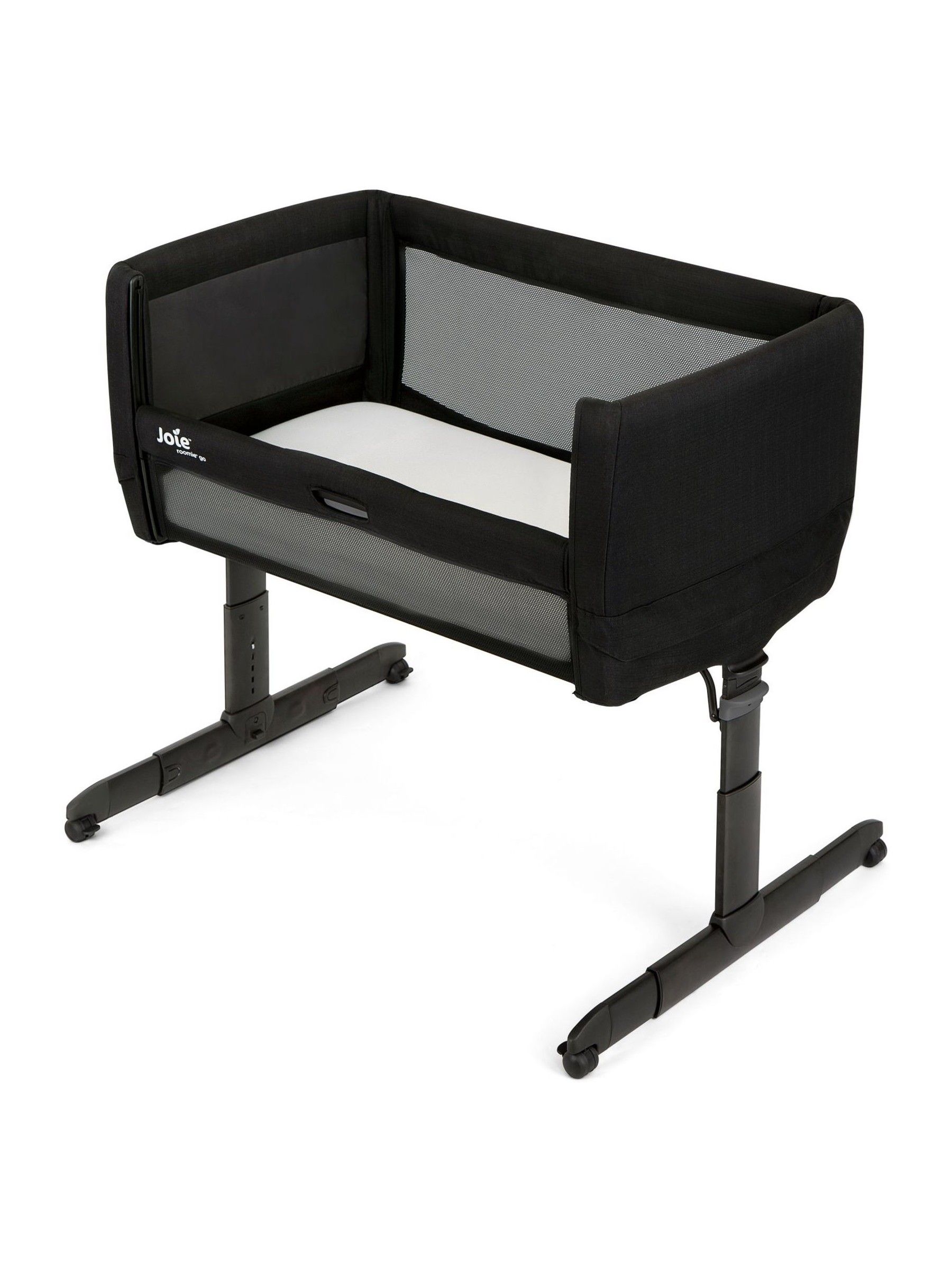 Joie Grey Shale Roomie Go Bedside Crib - Image 3 of 9