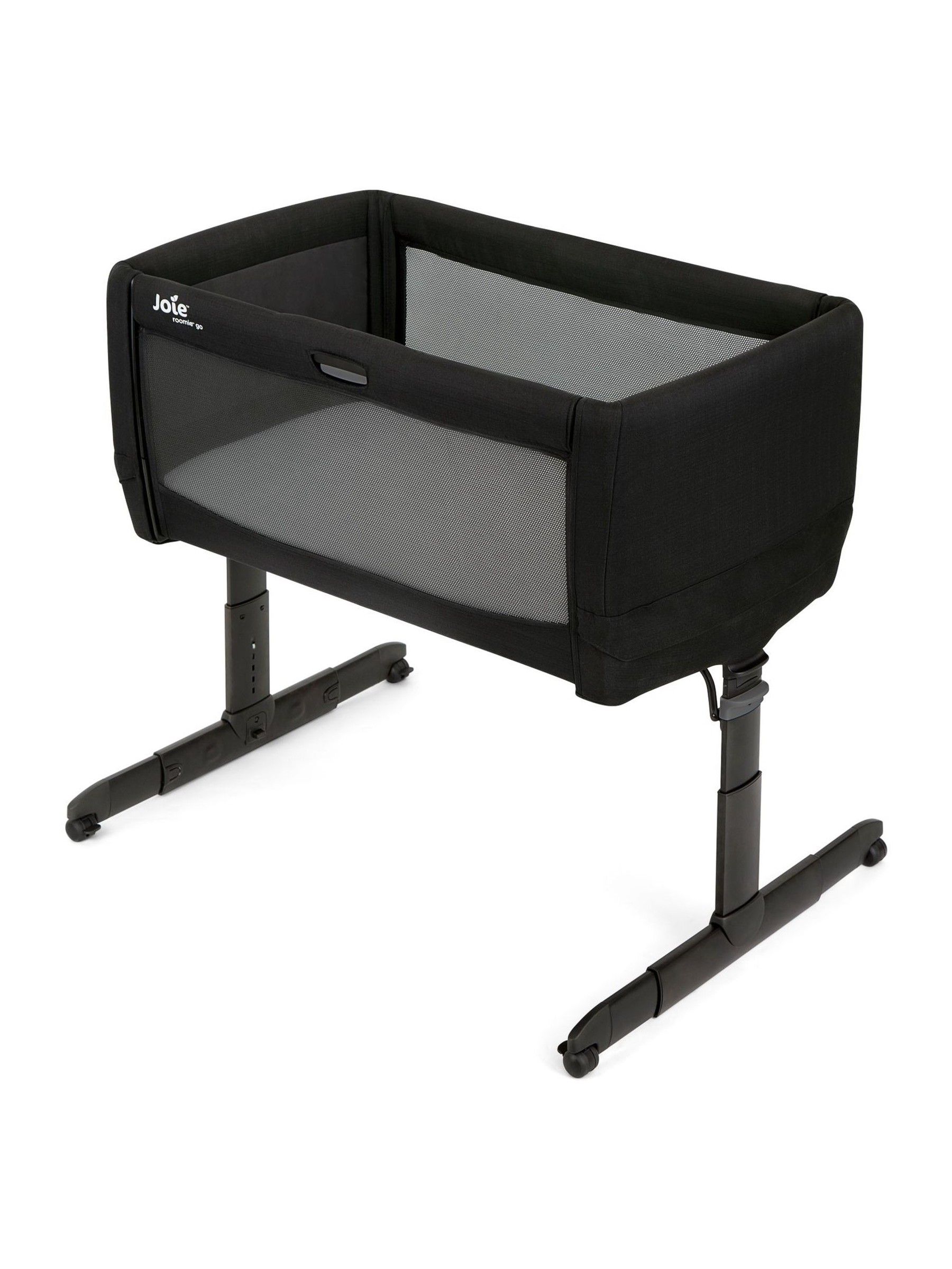 Joie Grey Shale Roomie Go Bedside Crib - Image 4 of 9