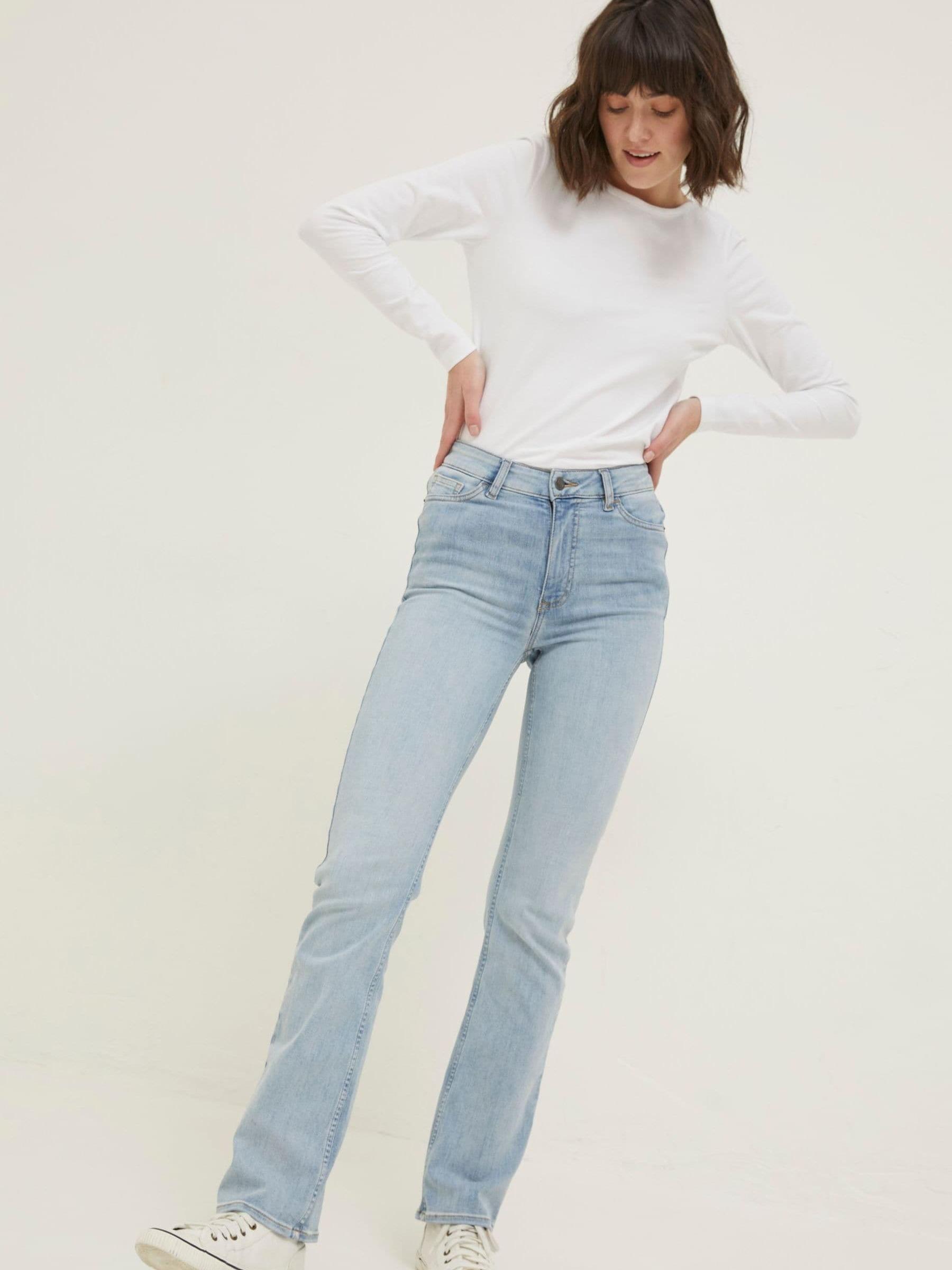 Blue Brooke Bootcut Jeans - Image 1 of 6 Blue Brooke Bootcut Jeans - Image 1 of 6