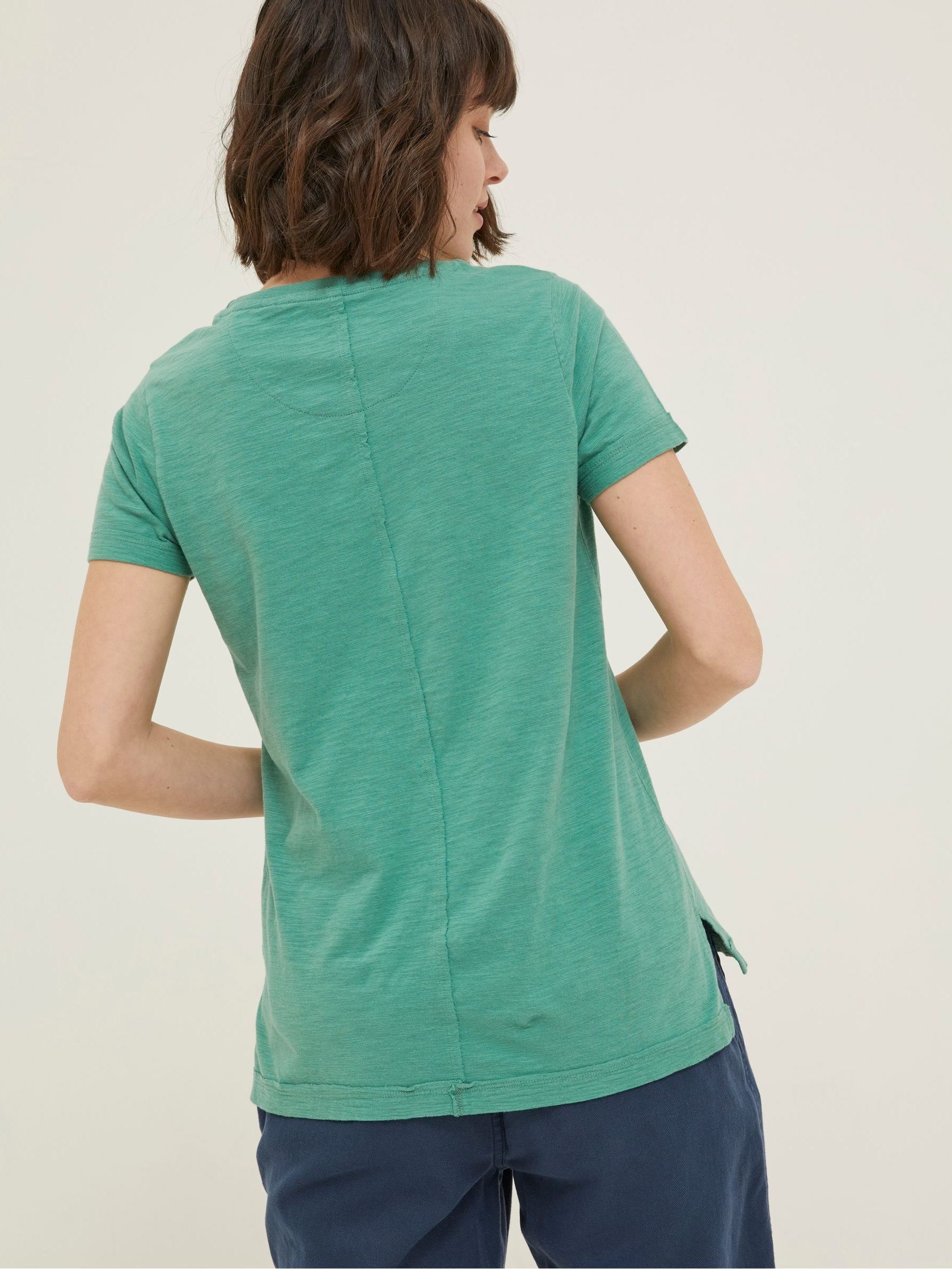 Green National Forest Floral Graphic T-Shirt - Image 3 of 6