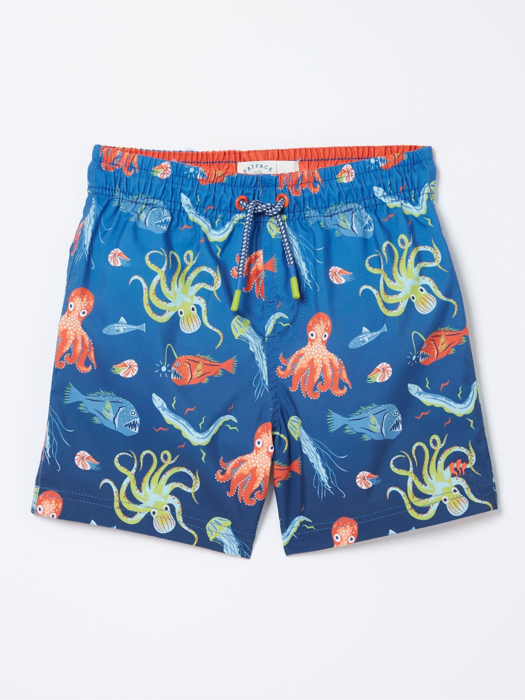 Blue Deep Sea Boardies Swim Shorts - Image 4 of 4