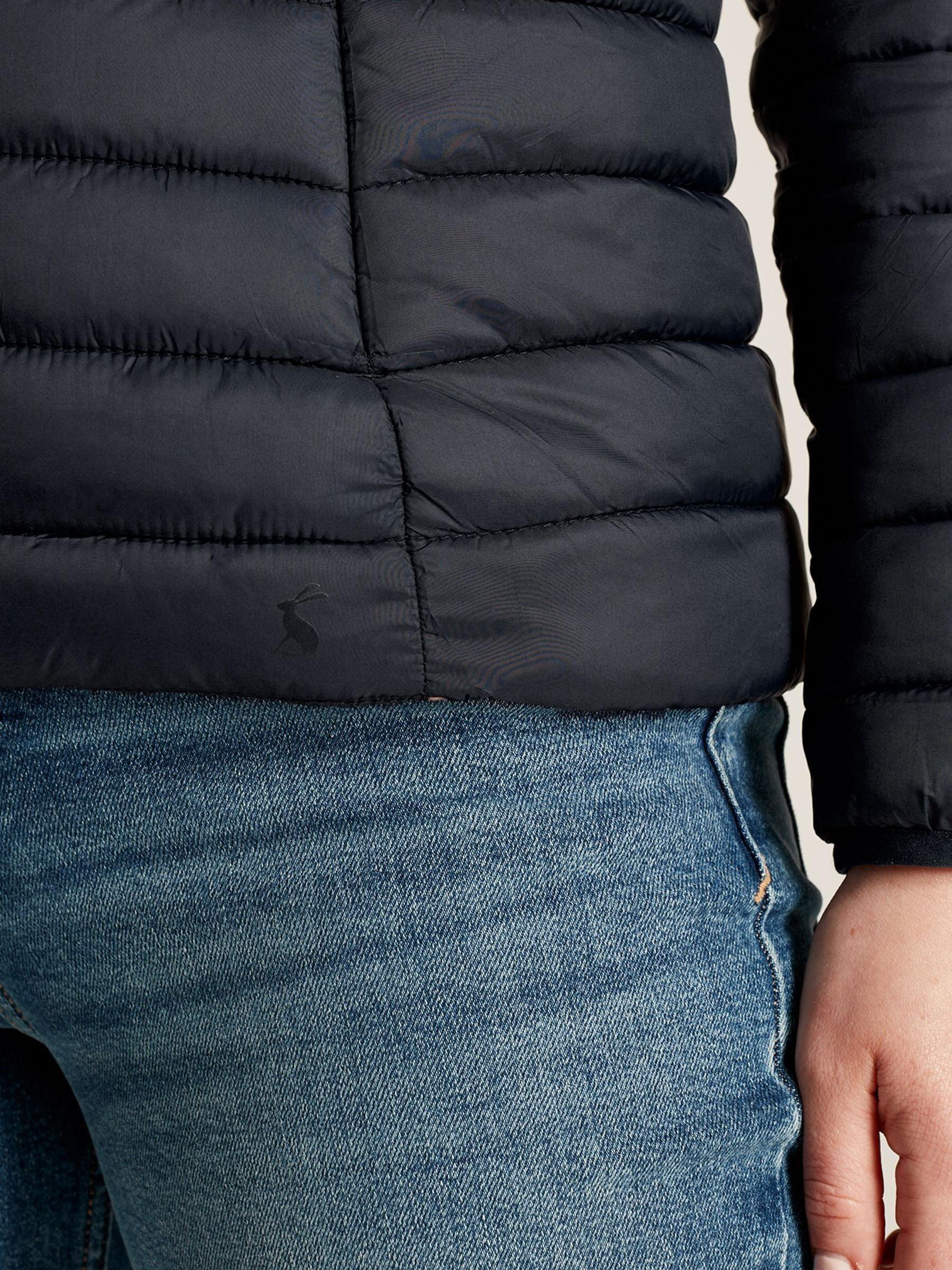 Bramley Navy Showerproof Packable Padded Coat - Image 5 of 6