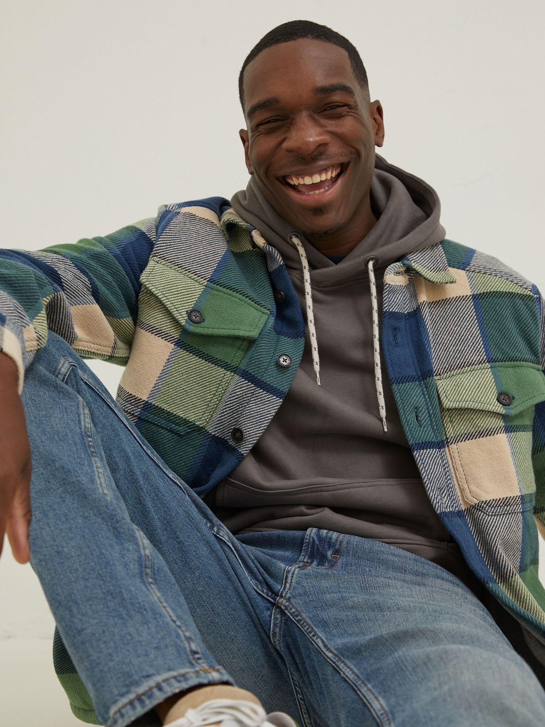 Green Ryton Buffalo Overshirt - Image 3 of 5