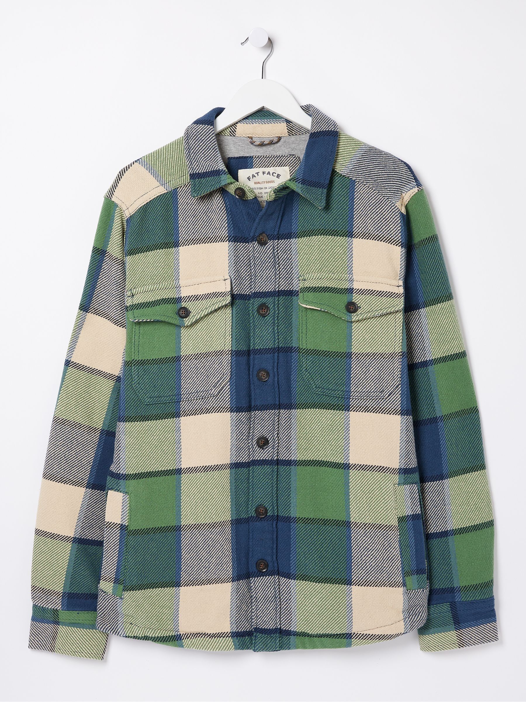 Green Ryton Buffalo Overshirt - Image 5 of 5