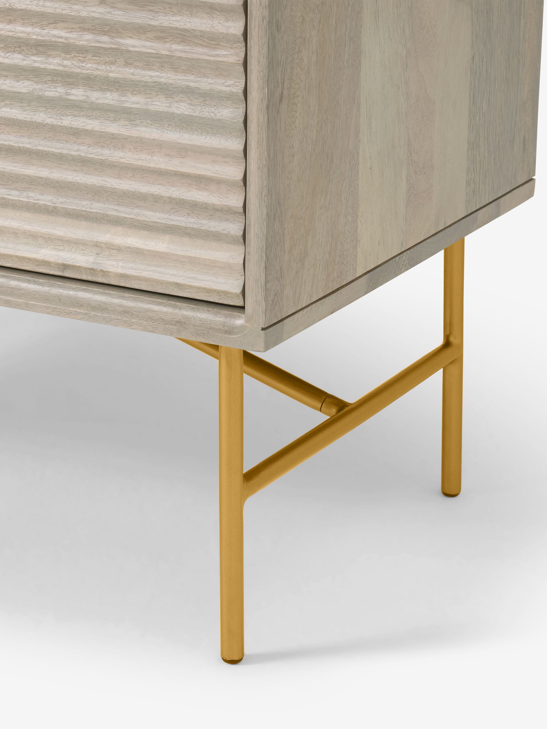 Haines Tall Cabinet in Grey - Image 4 of 7
