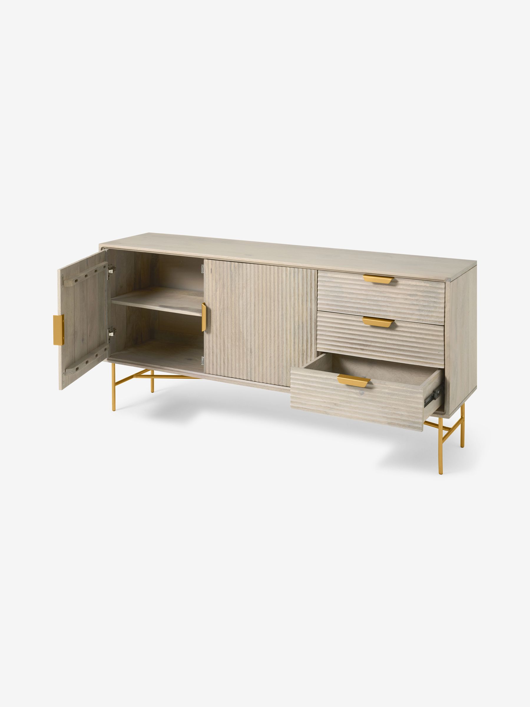 Haines Sideboard in Grey - Image 2 of 3