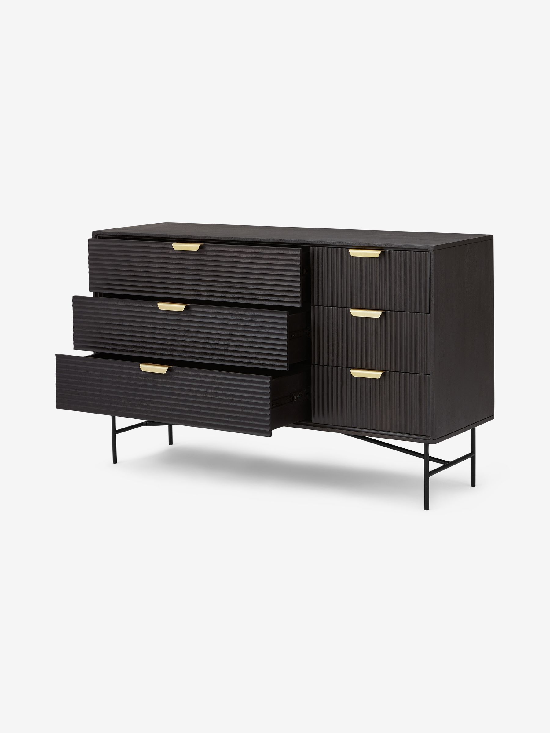 Haines Chest of Drawers in Charcoal - Image 3 of 4